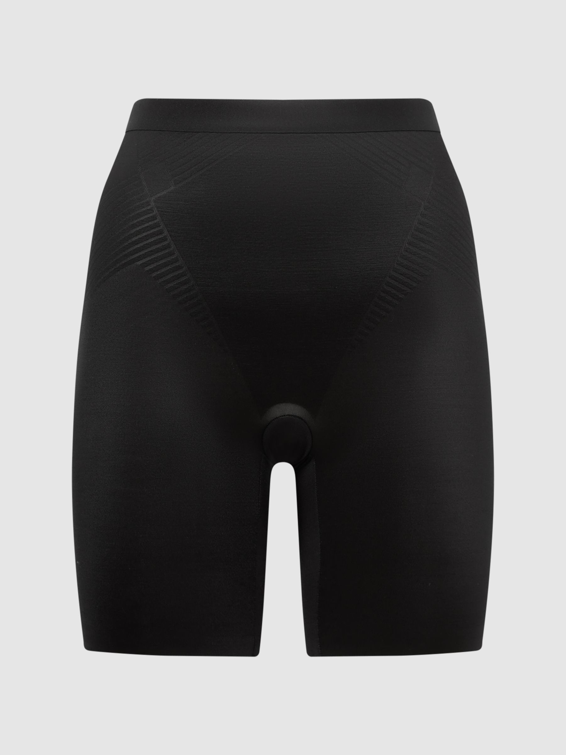 Shapewear Firming Mid-Thigh Shorts in Black