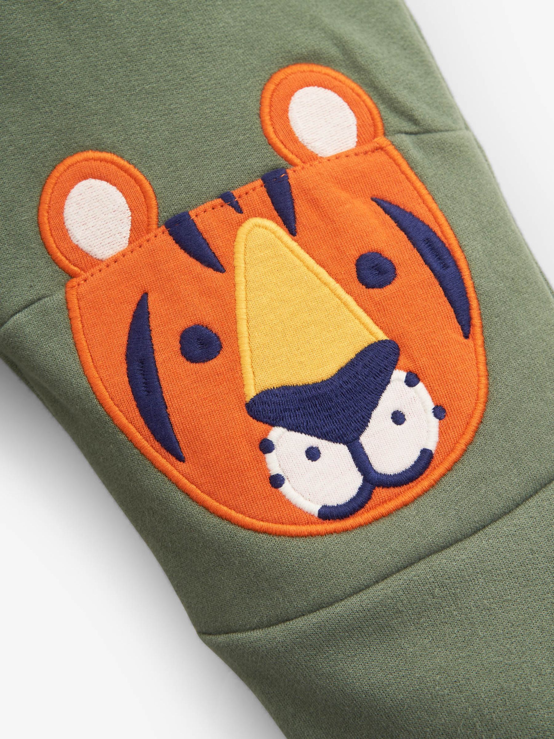 Khaki Boys' Khaki Tiger Knee Joggers - Image 2 of 2