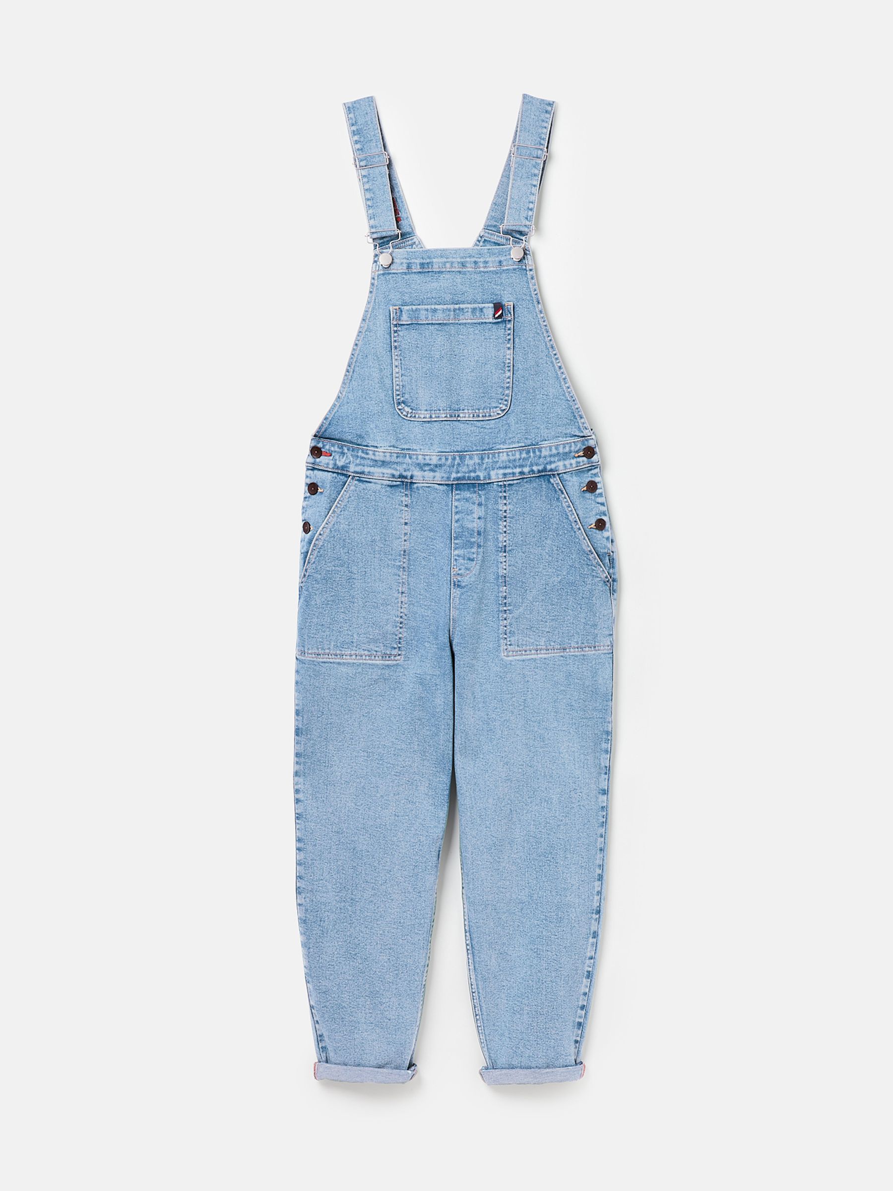 Rampling Blue Straight Leg Dungarees - Image 8 of 9