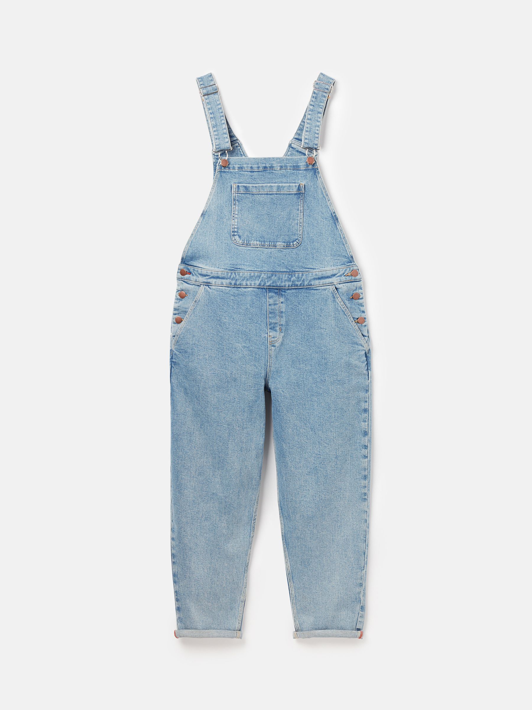 Rampling Blue Straight Leg Dungarees - Image 9 of 9
