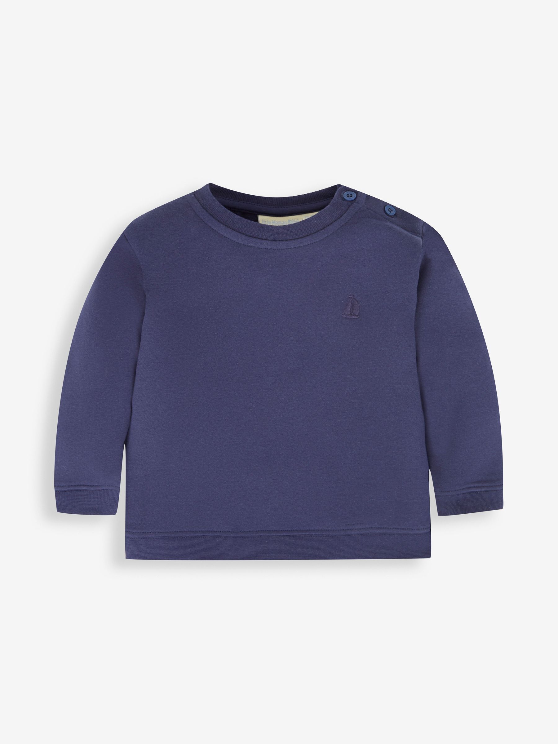 Navy Boys'  Classic Sweatshirt & Jogger Set - Image 2 of 5