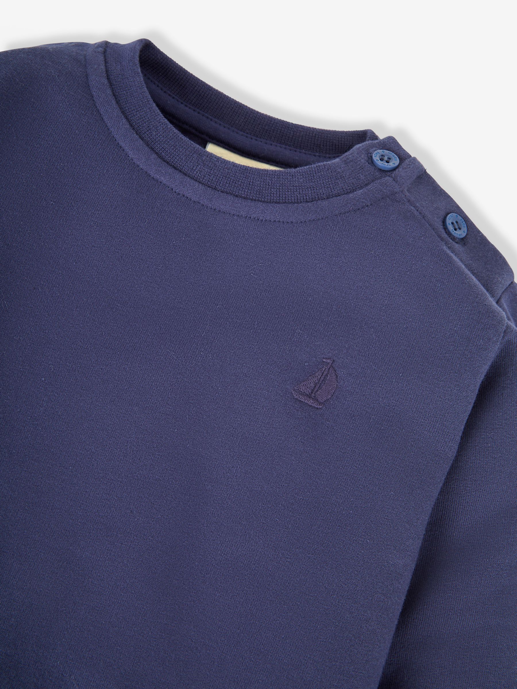 Navy Boys'  Classic Sweatshirt & Jogger Set - Image 4 of 5