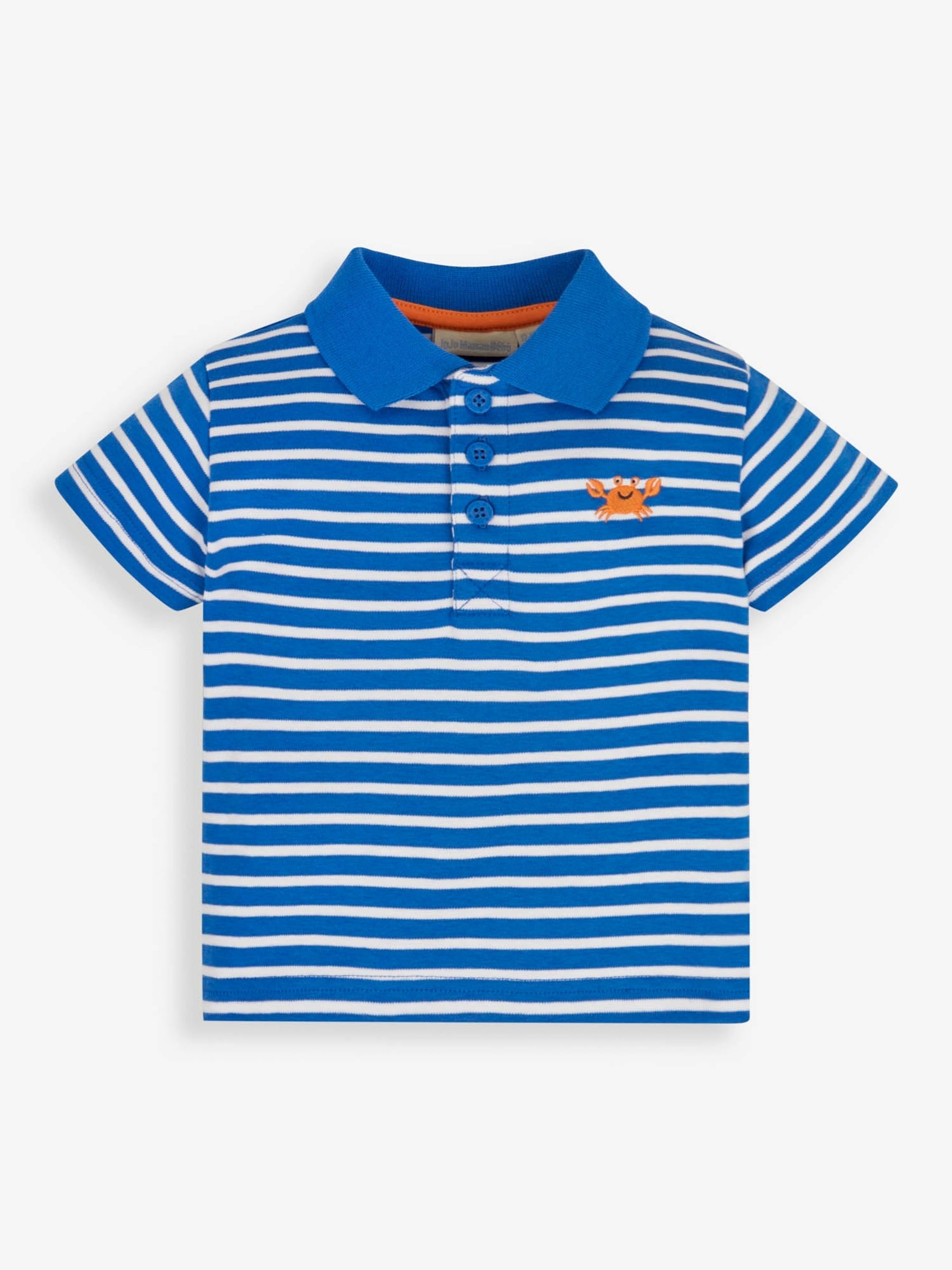 Blue Stripe Crab Polo Shirt - Image 1 of 3
