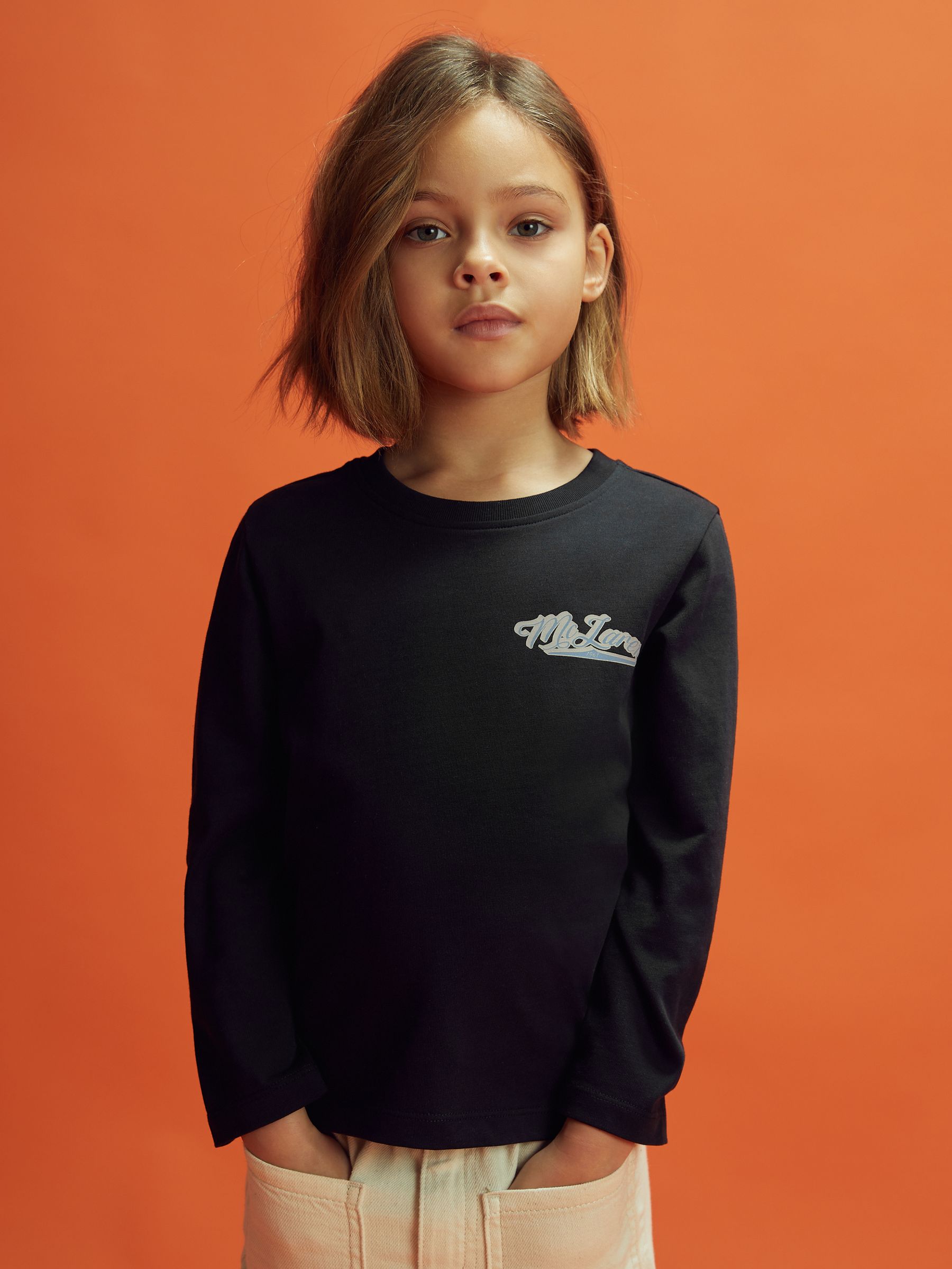 9-13 yrs McLaren F1 Crew Neck Tour T-Shirt in Black - Image 3 of 12