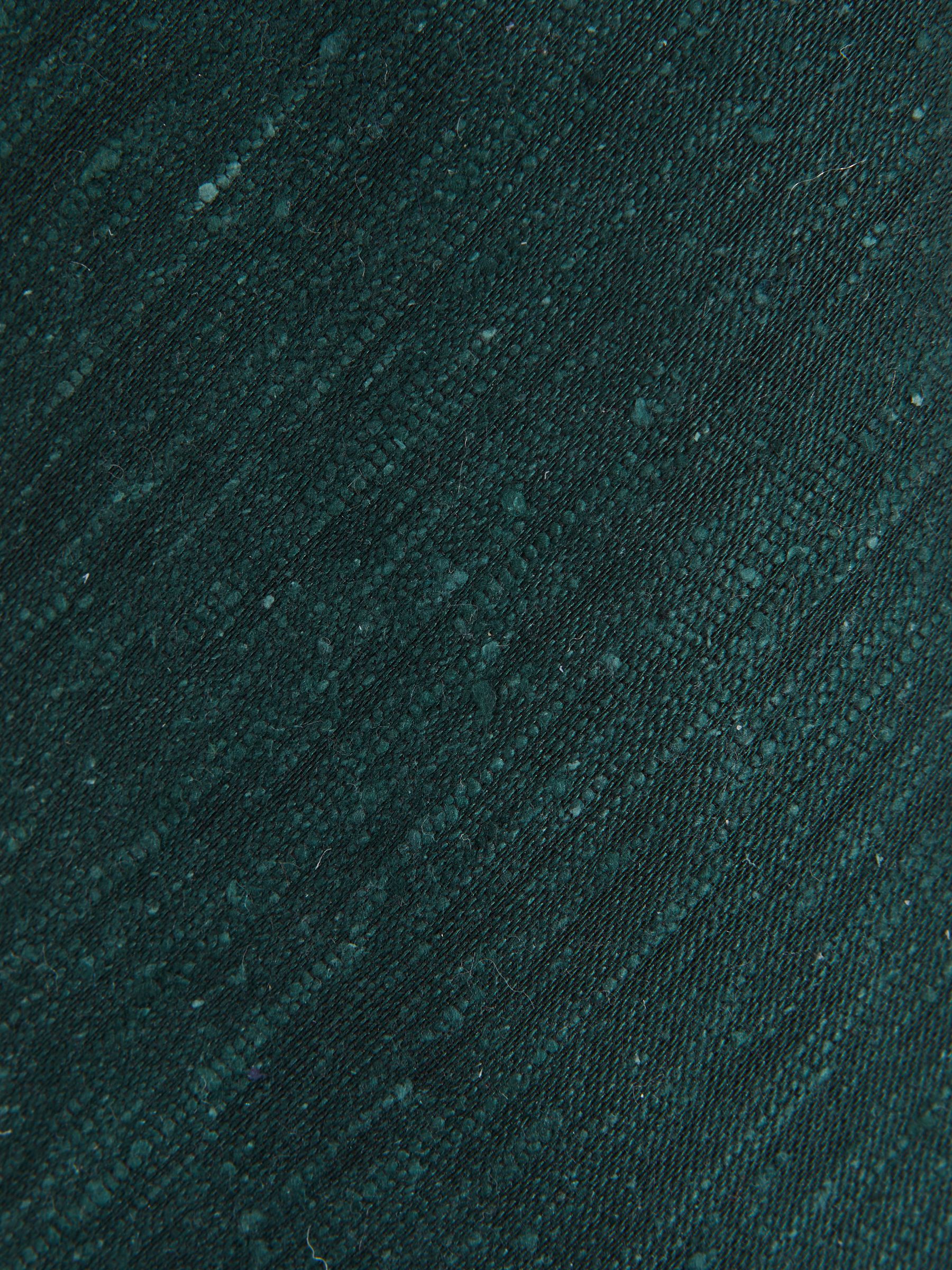 Textured Silk Blend Tie in Hunting Green - Image 5 of 5