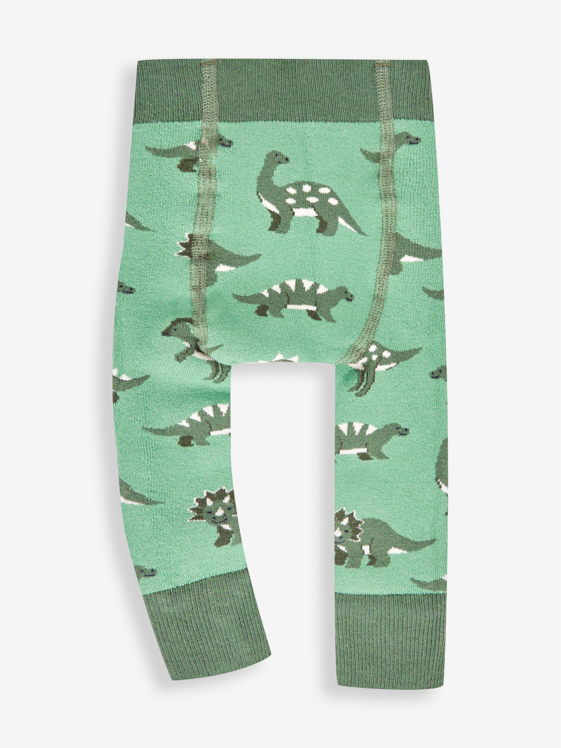 Khaki Green Dino Extra Thick Leggings - Image 2 of 2
