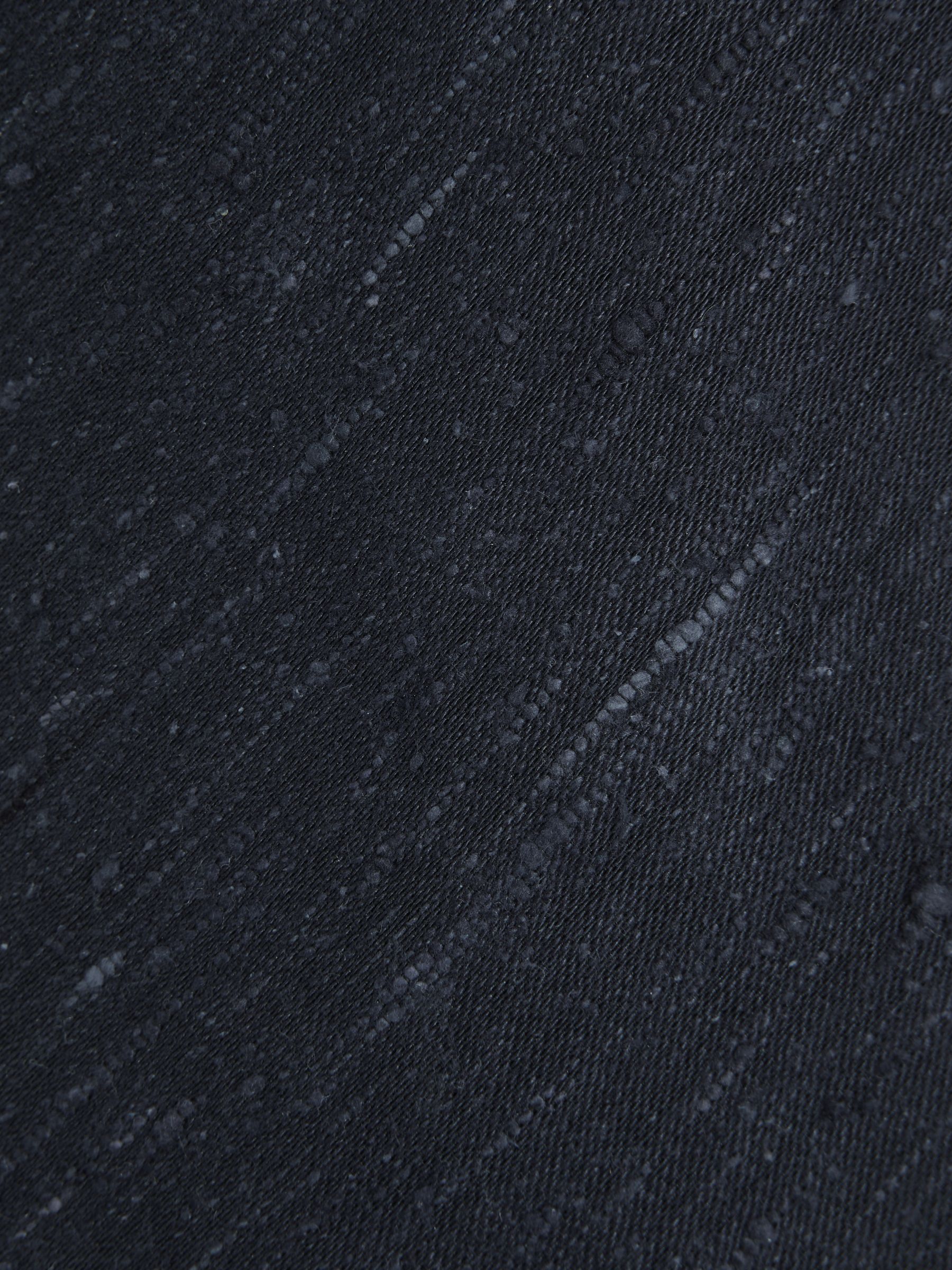 Textured Silk Blend Tie in Indigo - Image 5 of 5