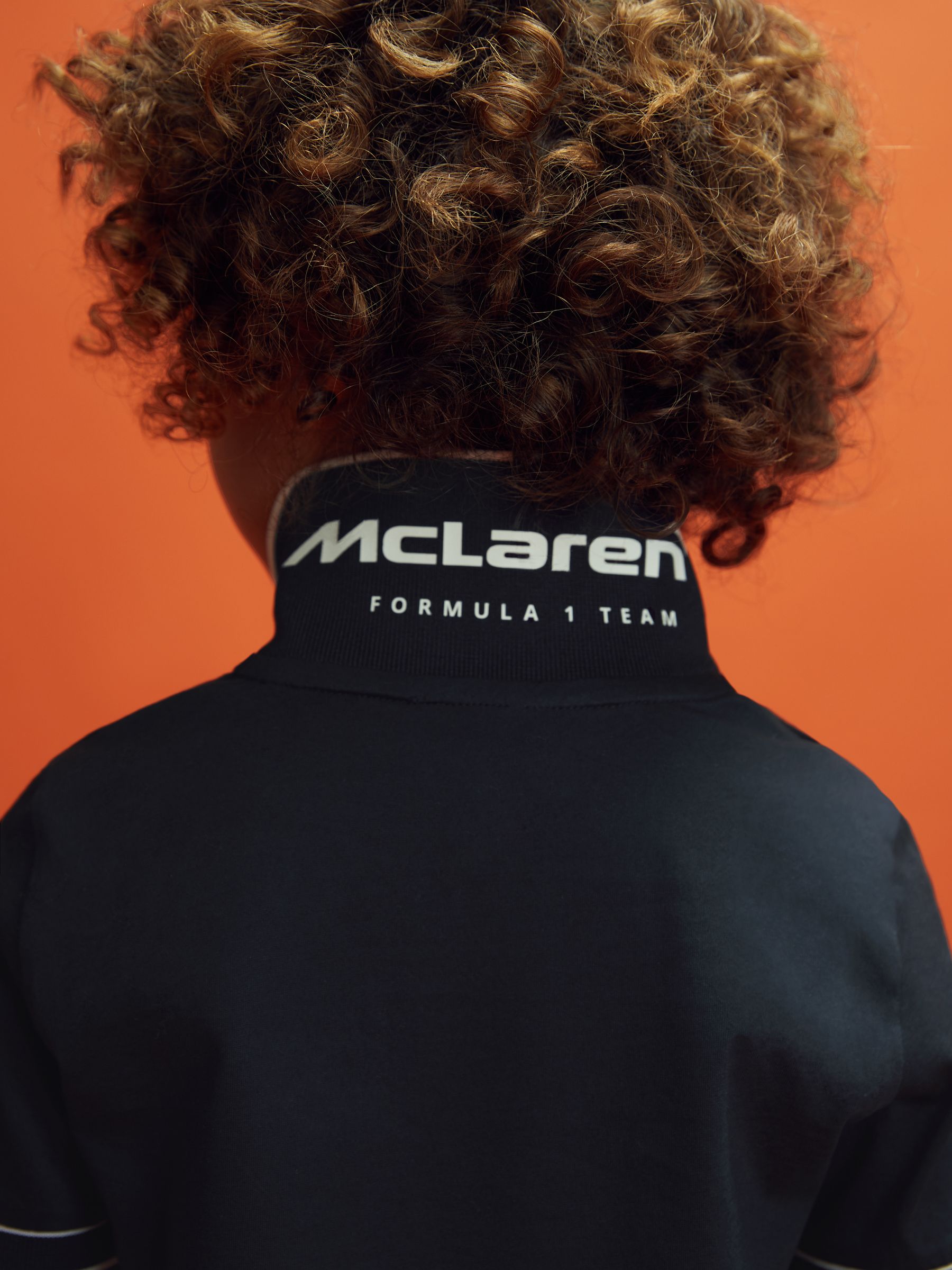 13-14 yrs McLaren F1 Mercerised Cotton Polo Shirt in Navy - Image 7 of 12