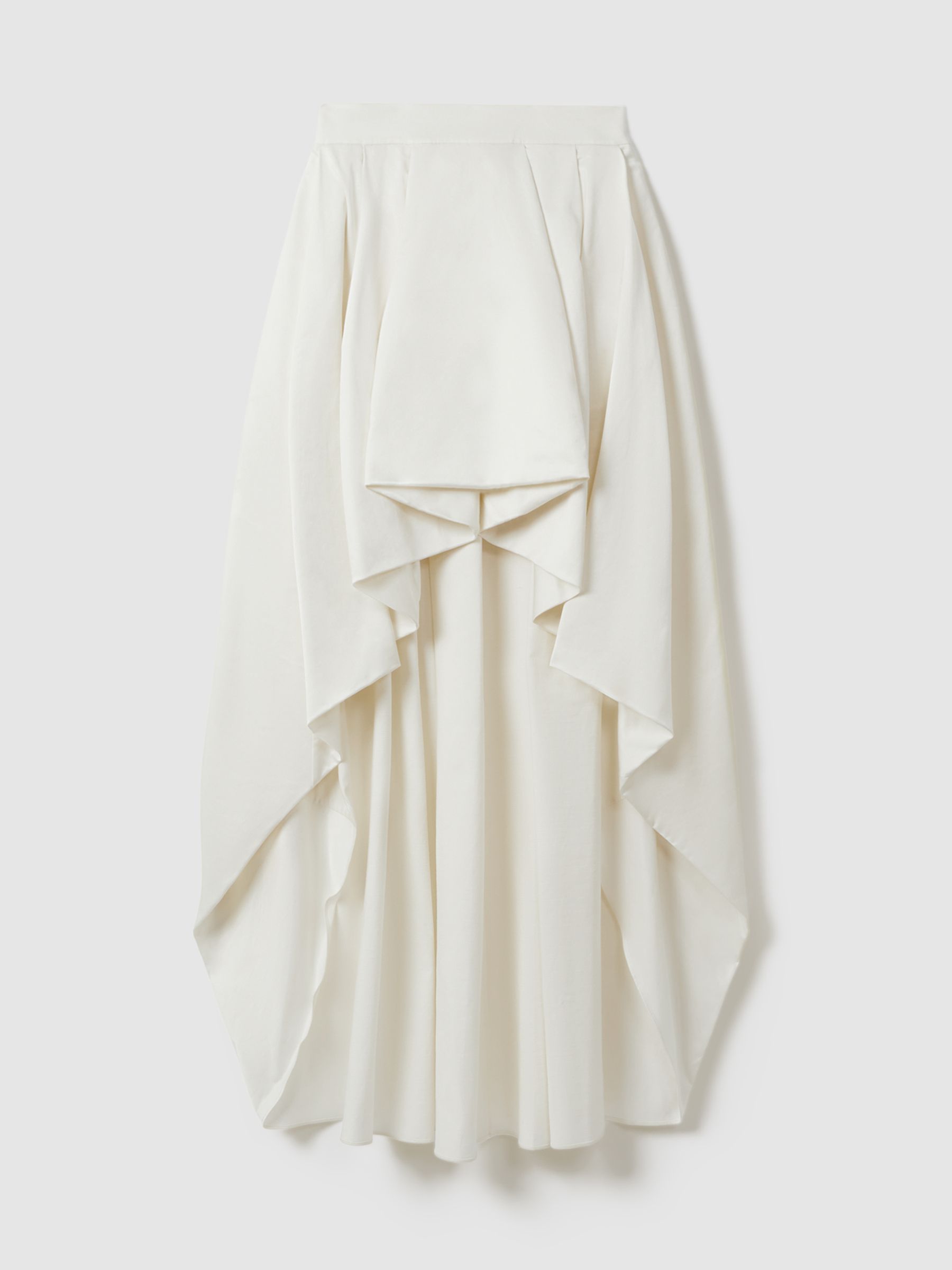 Atelier High-Low Bridal Skirt in Ivory - Image 2 of 6