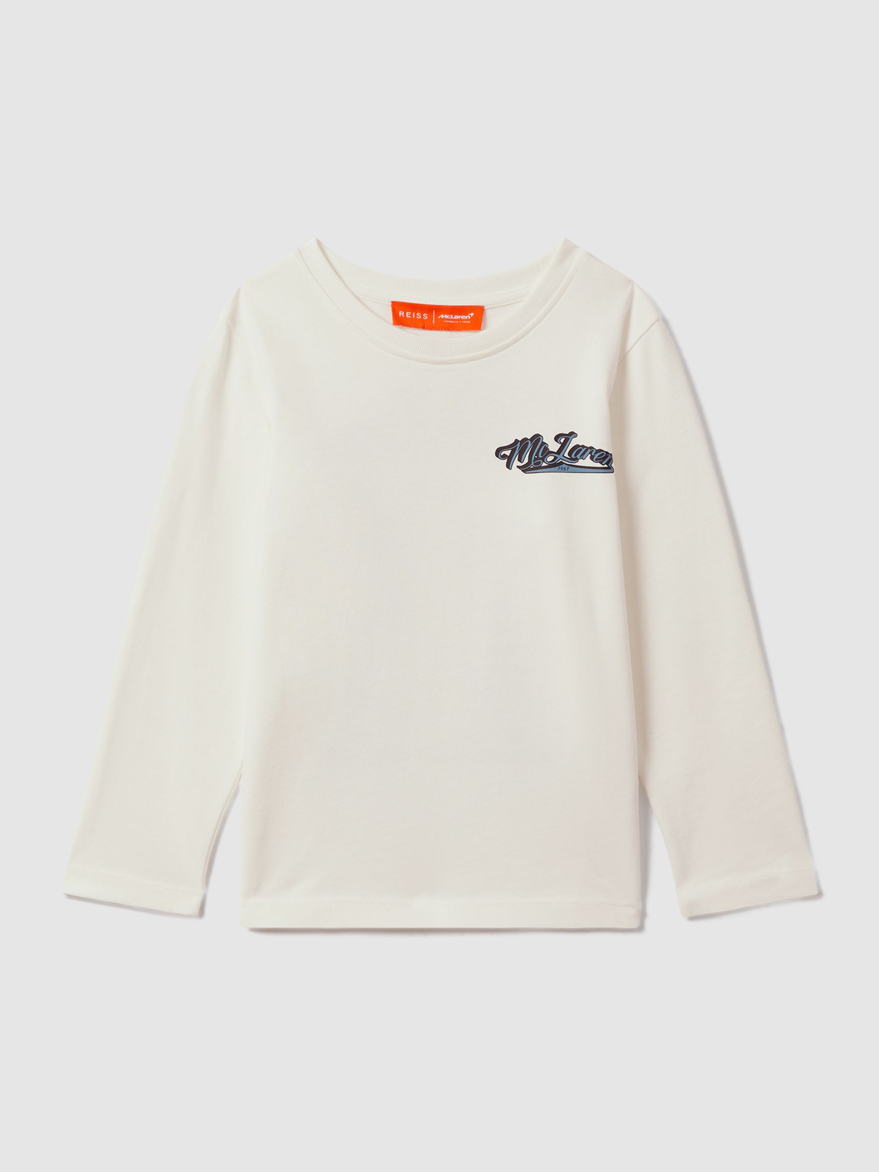 9-13 yrs McLaren F1 Crew Neck Tour T-Shirt in White - Image 2 of 11