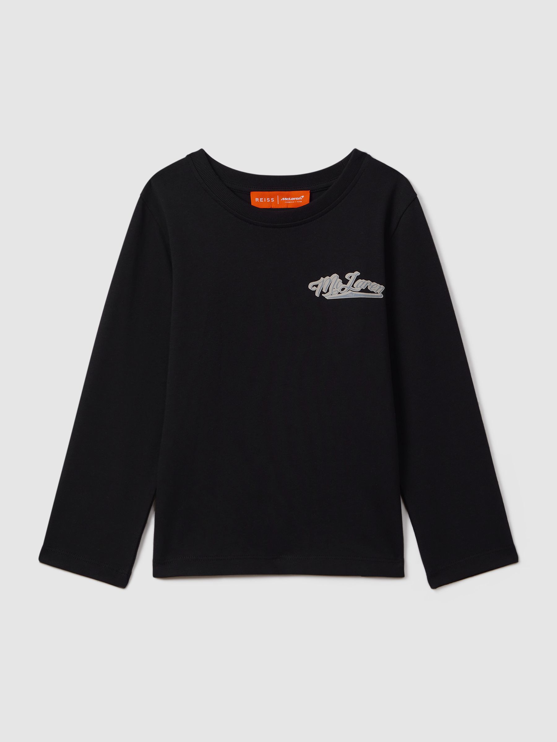 13-14 yrs McLaren F1 Crew Neck Tour T-Shirt in Black - Image 2 of 12