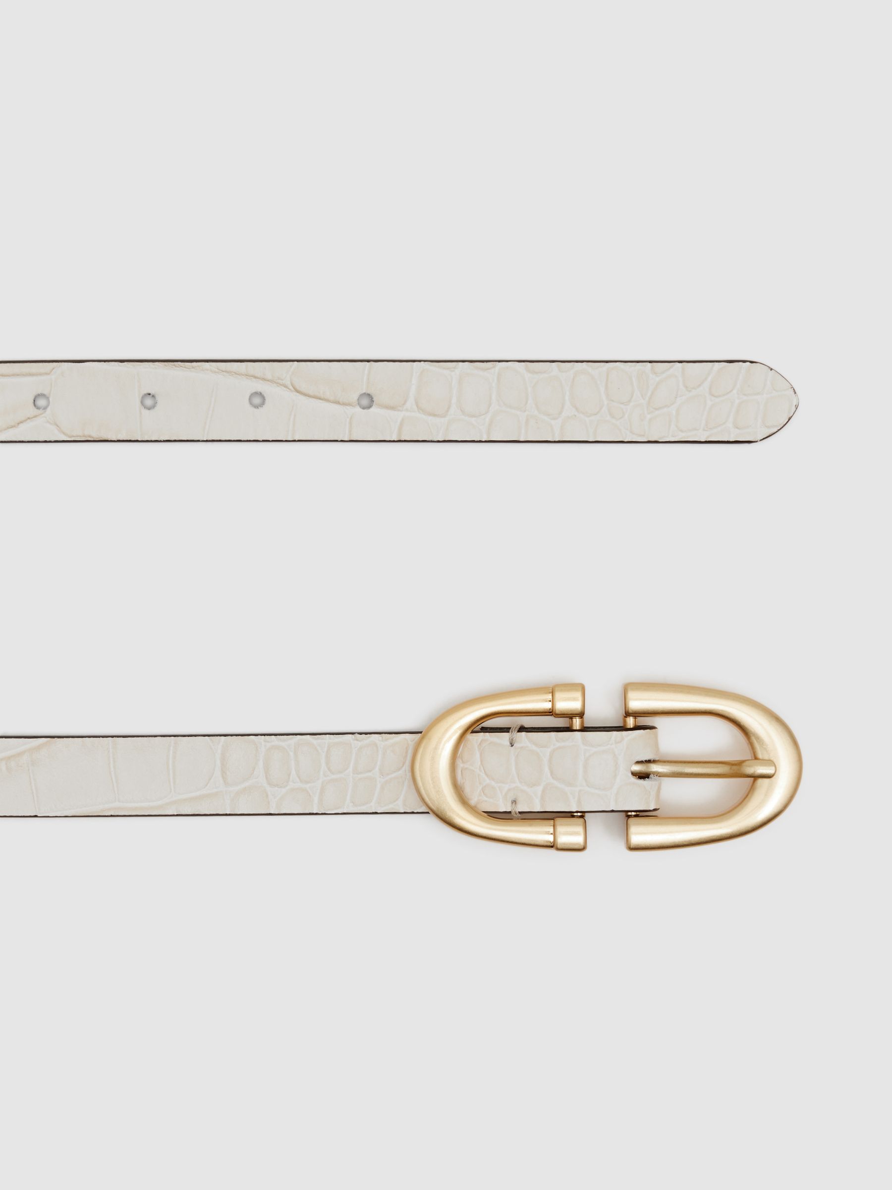 Horseshoe Belt in Cream - Image 3 of 4