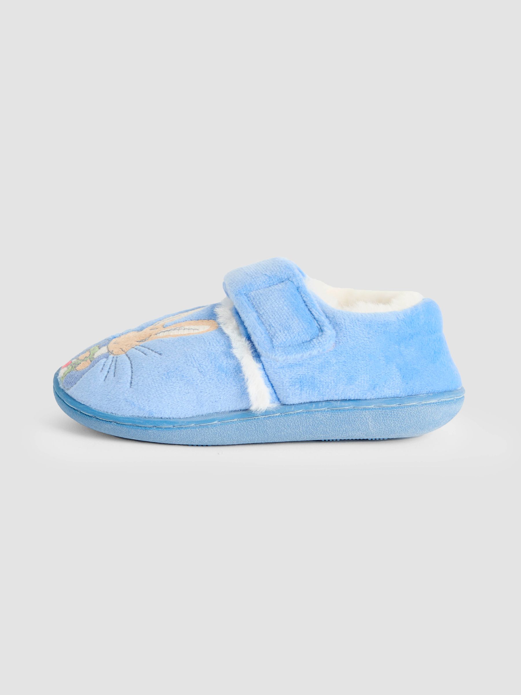 Blue Girls' Peter Rabbit Easy On Slippers - Image 2 of 4