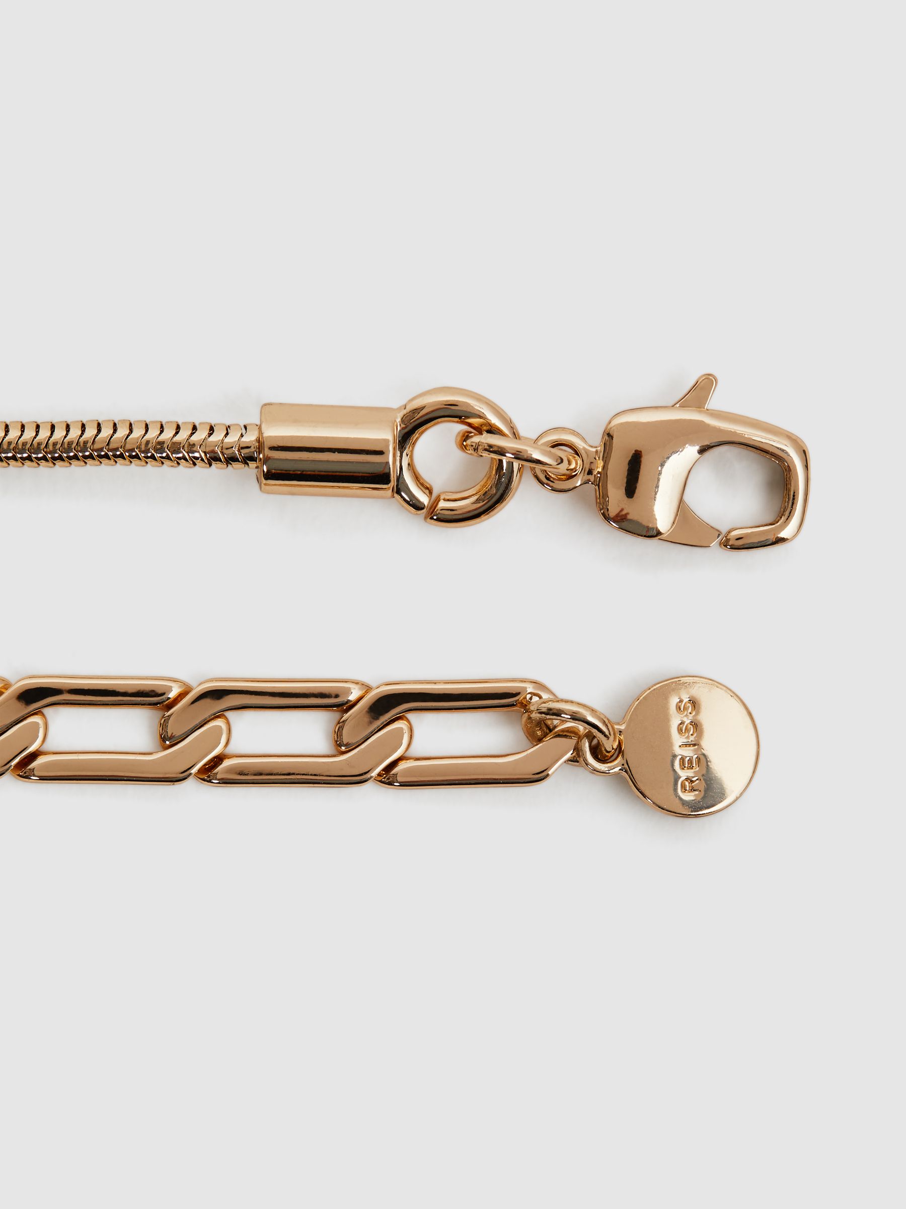 Adjustable Snake Chain Belt in Gold - Image 4 of 4