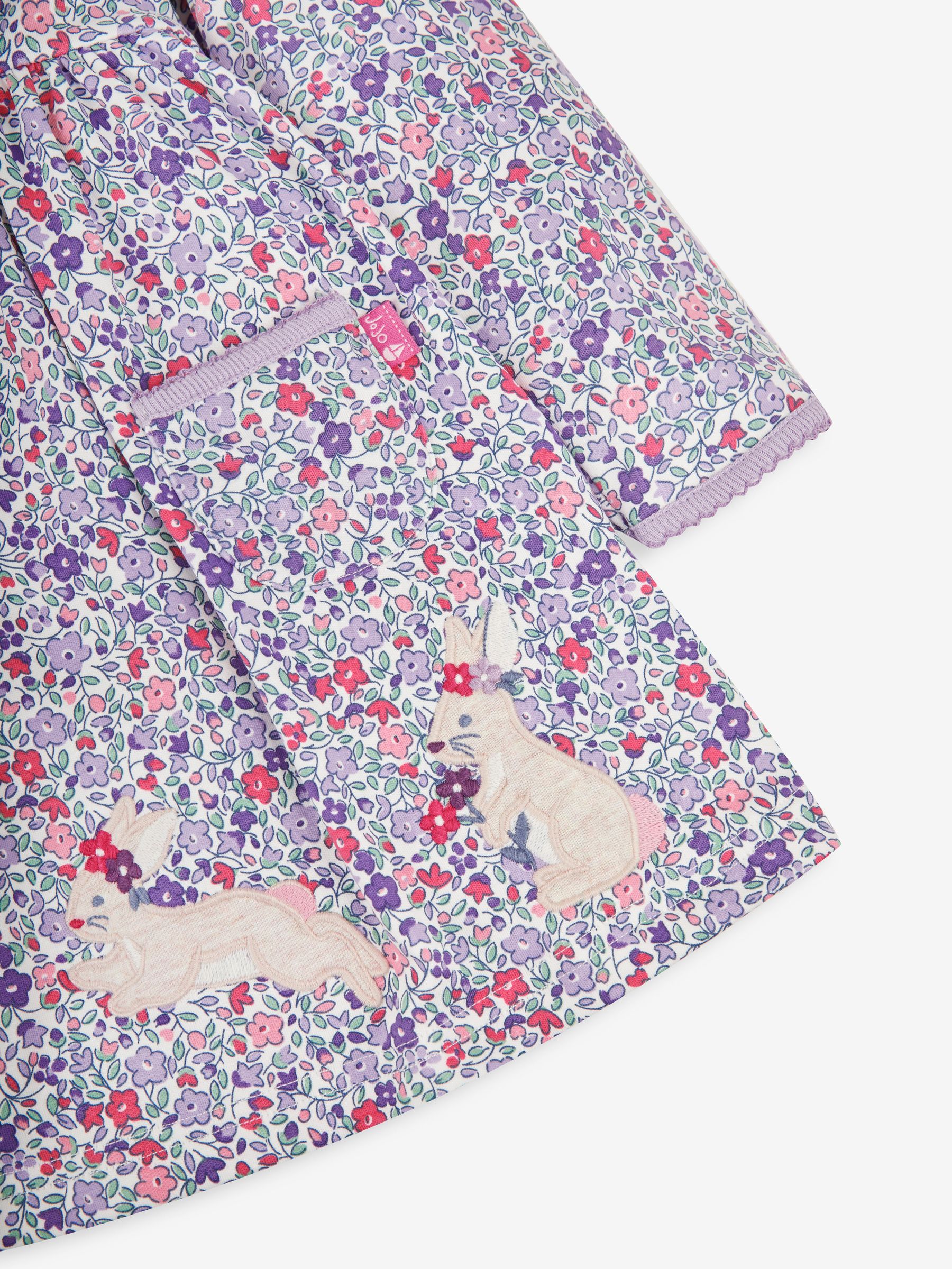 Cream Bunny Appliqué Dress - Image 3 of 3