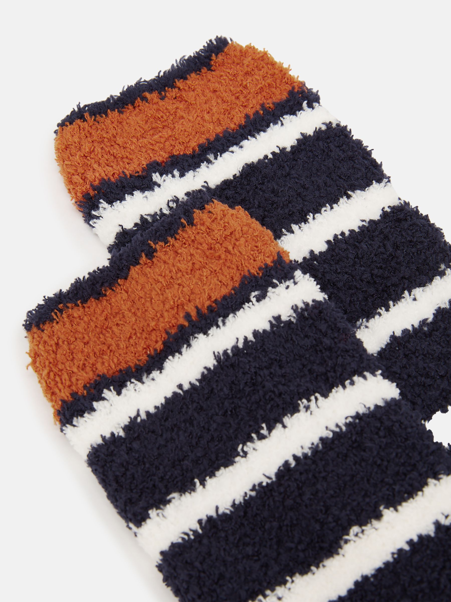 Navy/White Fluffy Socks - Image 3 of 4