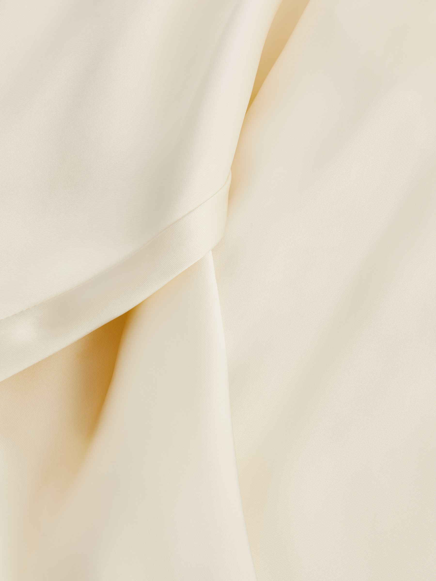 Duchess Satin Split Sleeve Top in Champagne - Image 6 of 6