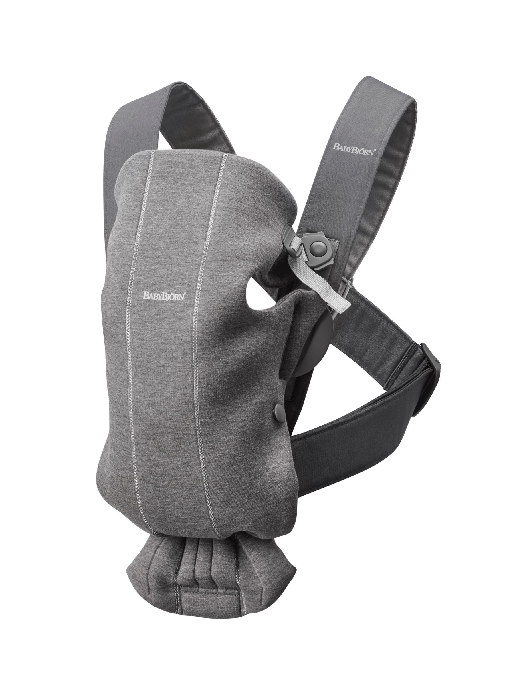 BabyBjörn Dark Grey Baby Carrier Mini Woven - Image 4 of 4