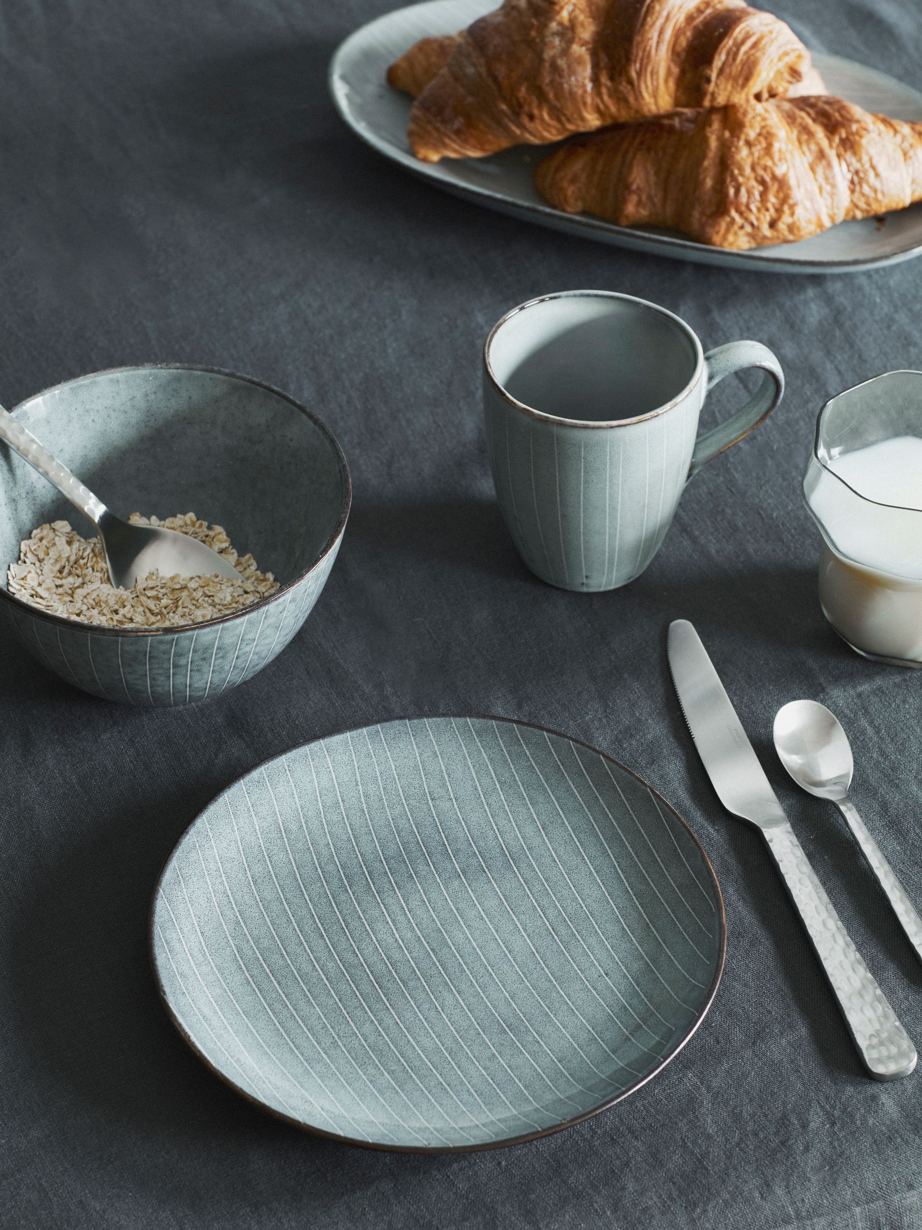 Broste Copenhagen 12 Piece Blue Nordic Breakfast Set - Image 3 of 3