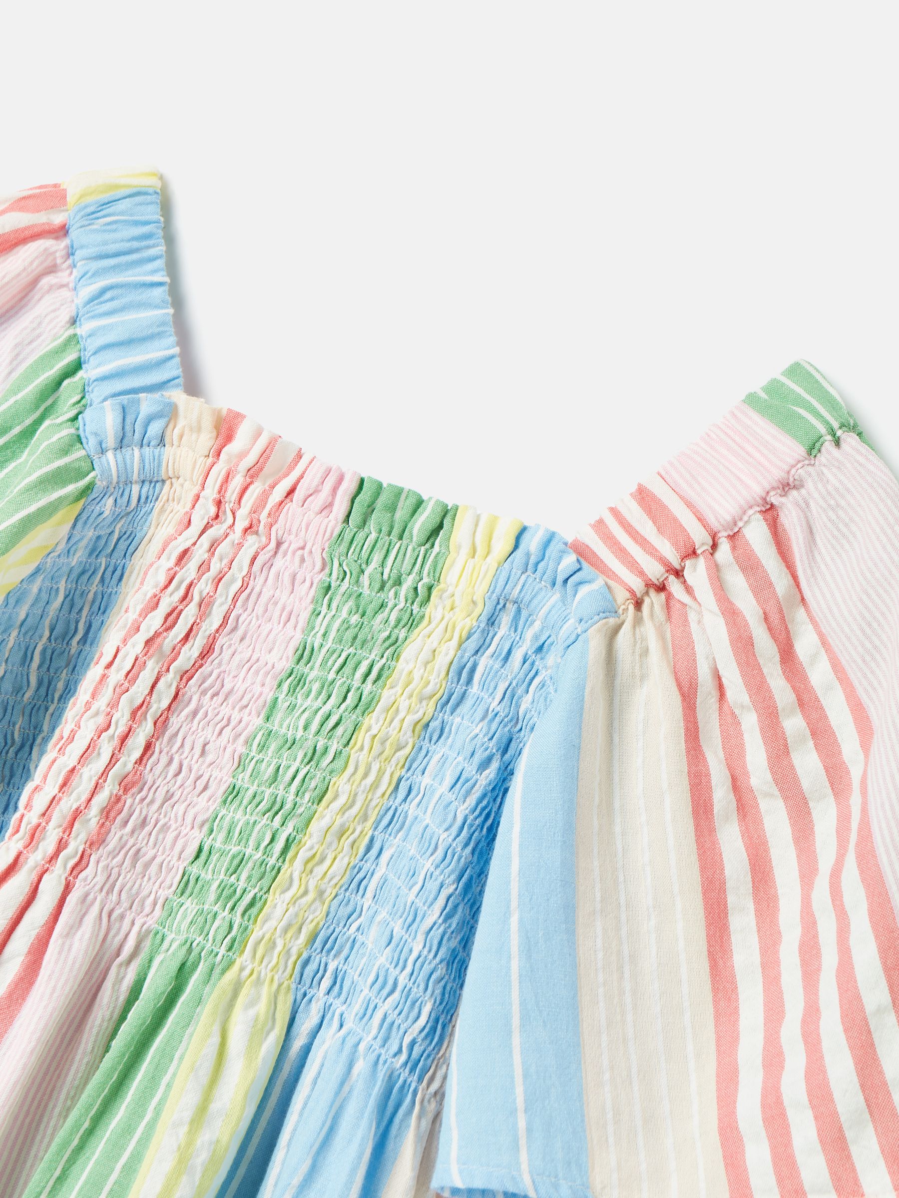 GirlsLife's A Picnic Multi Stripe Woven Top - Image 3 of 5