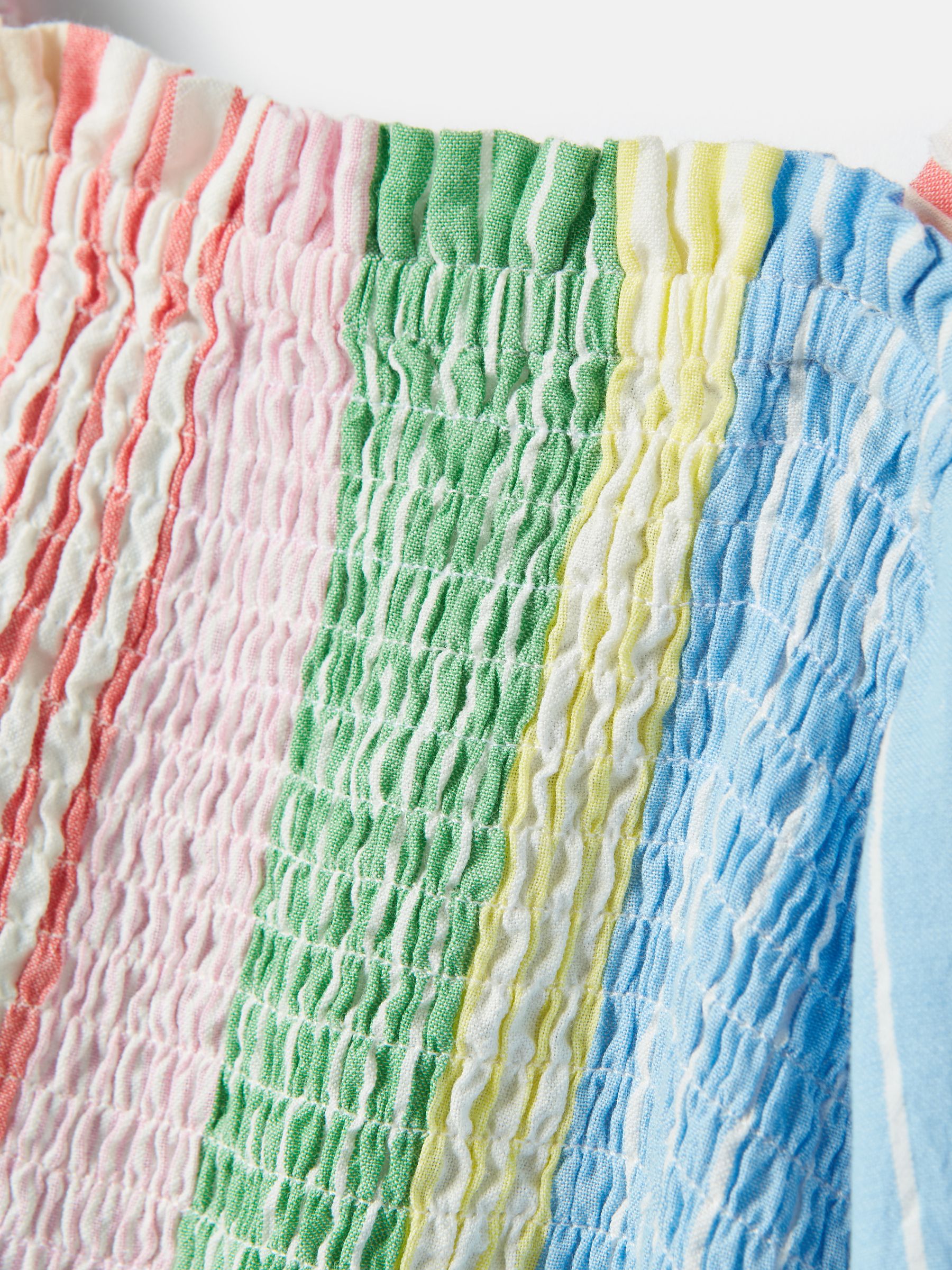 GirlsLife's A Picnic Multi Stripe Woven Top - Image 4 of 5