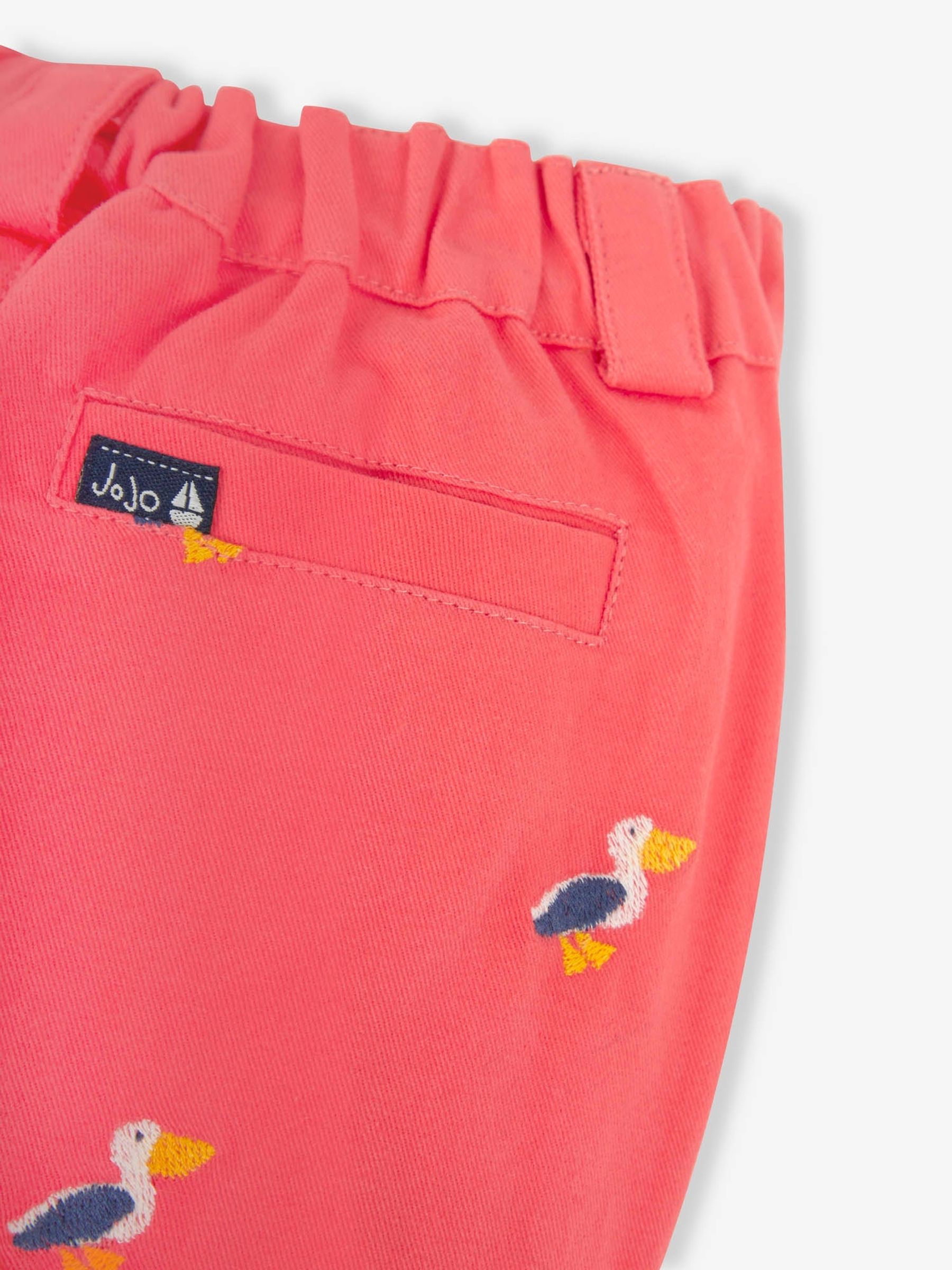 Pink Pelican Embroidered Twill Chino Shorts - Image 4 of 4