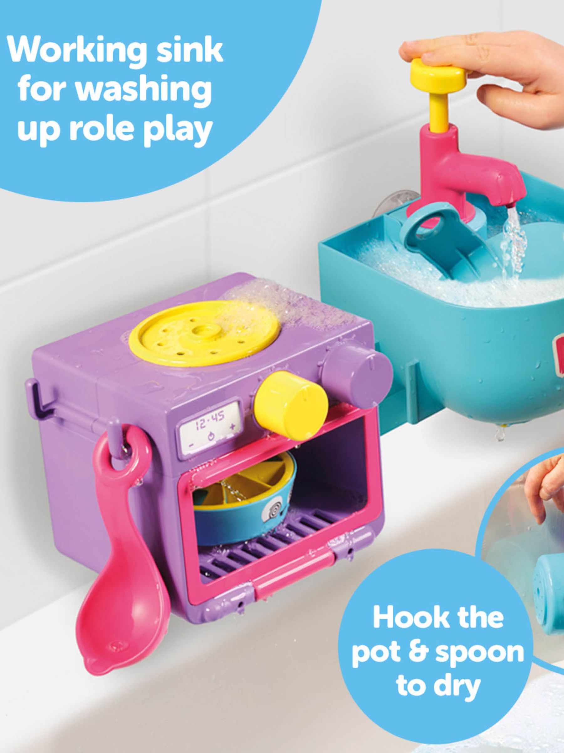 Toomies Bubble & Bake Kitchen Bath Toy - Image 3 of 9