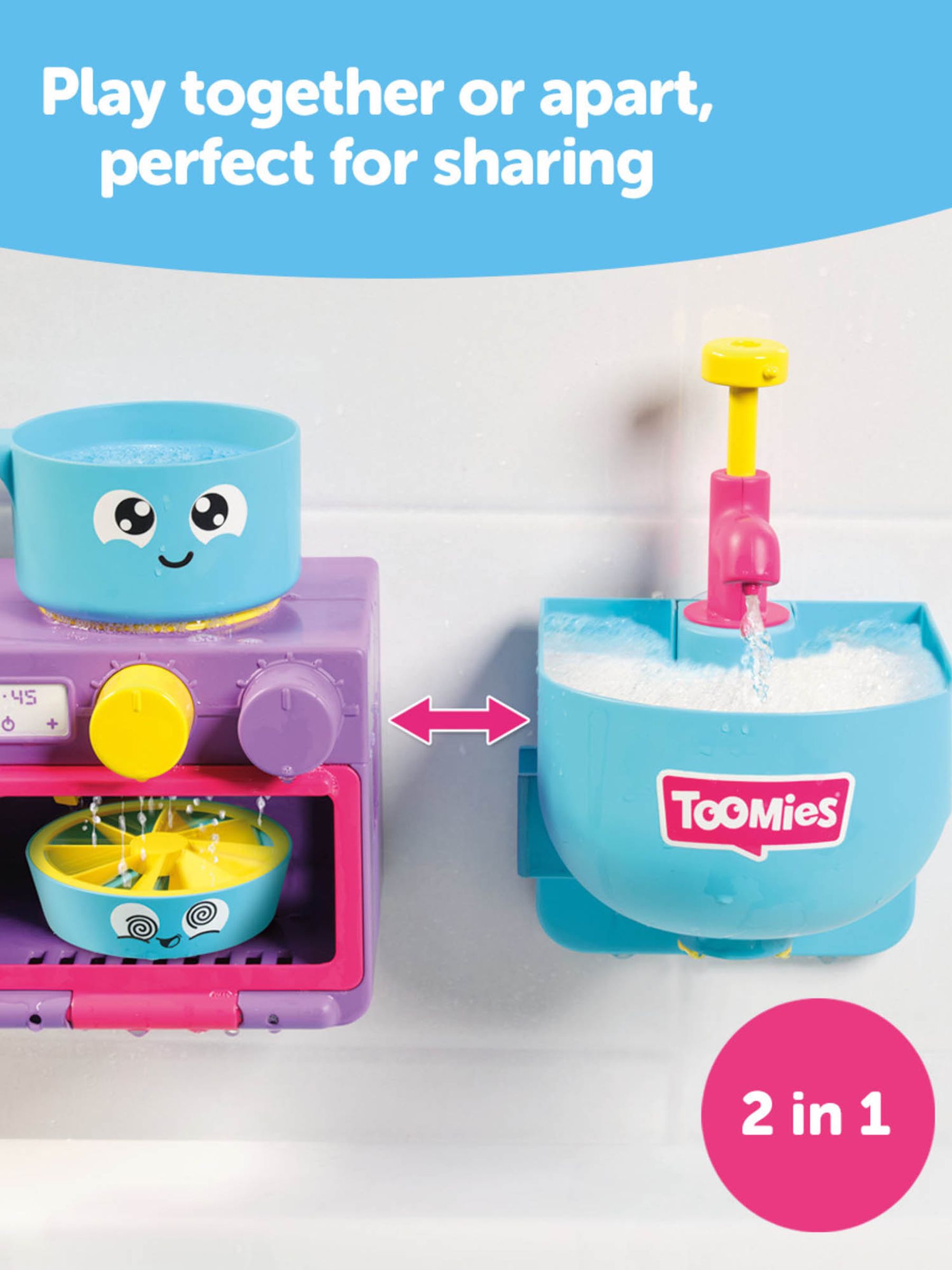 Toomies Bubble & Bake Kitchen Bath Toy - Image 4 of 9