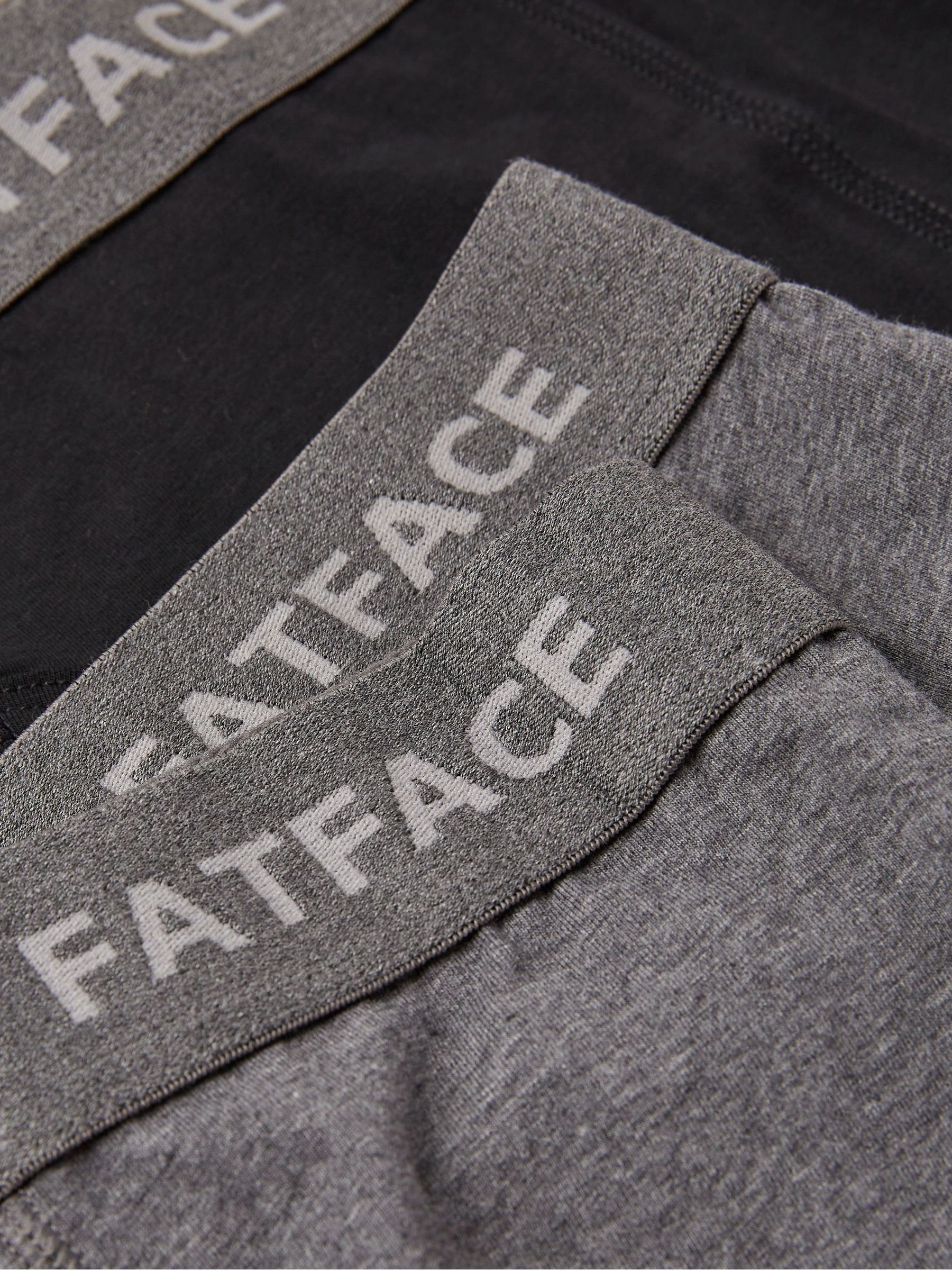 Black Plain Boxers 2 Pack - Image 2 of 2