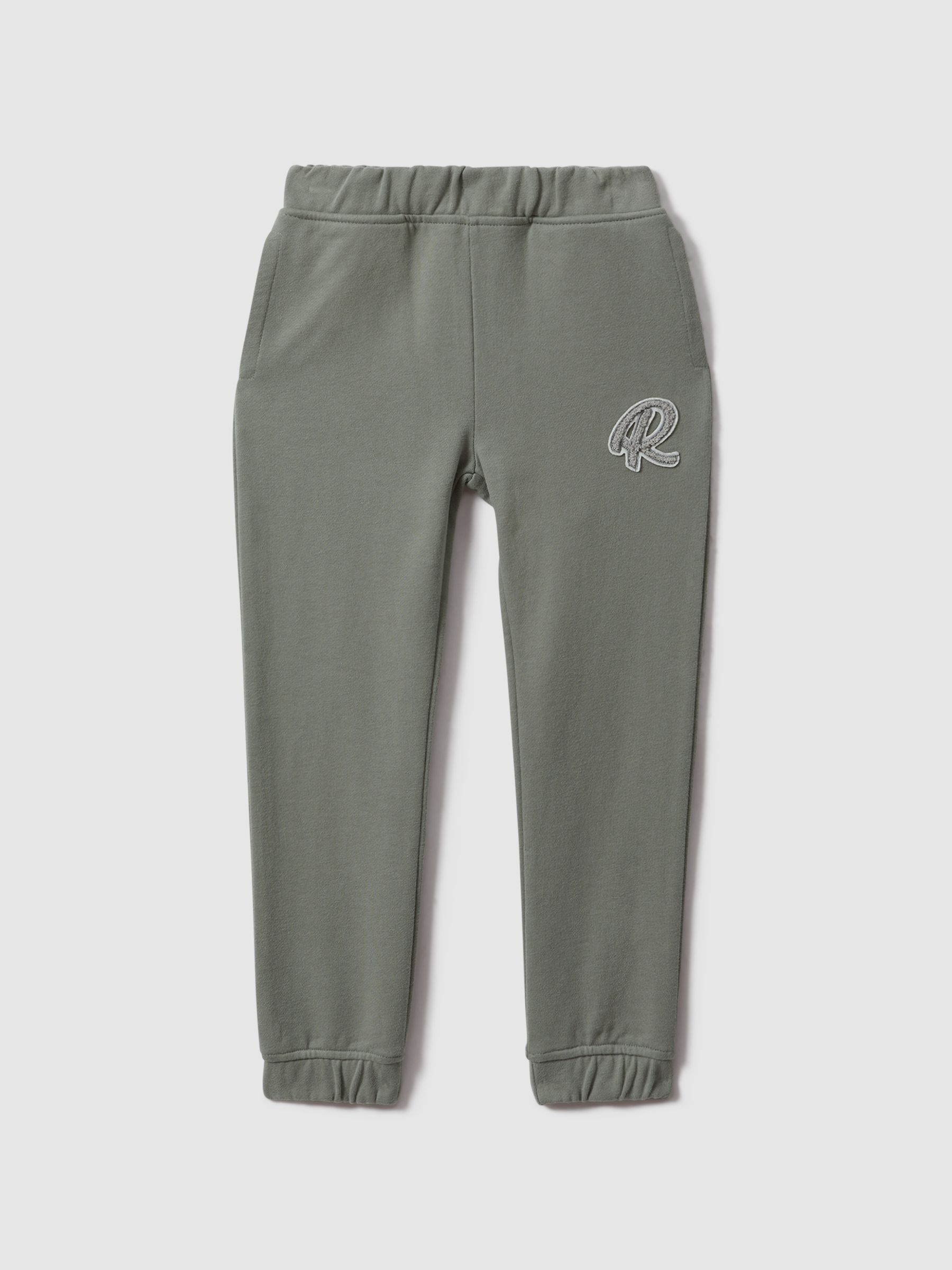 Teen Elasticated Waist Motif Joggers in Pistachio - Image 1 of 3