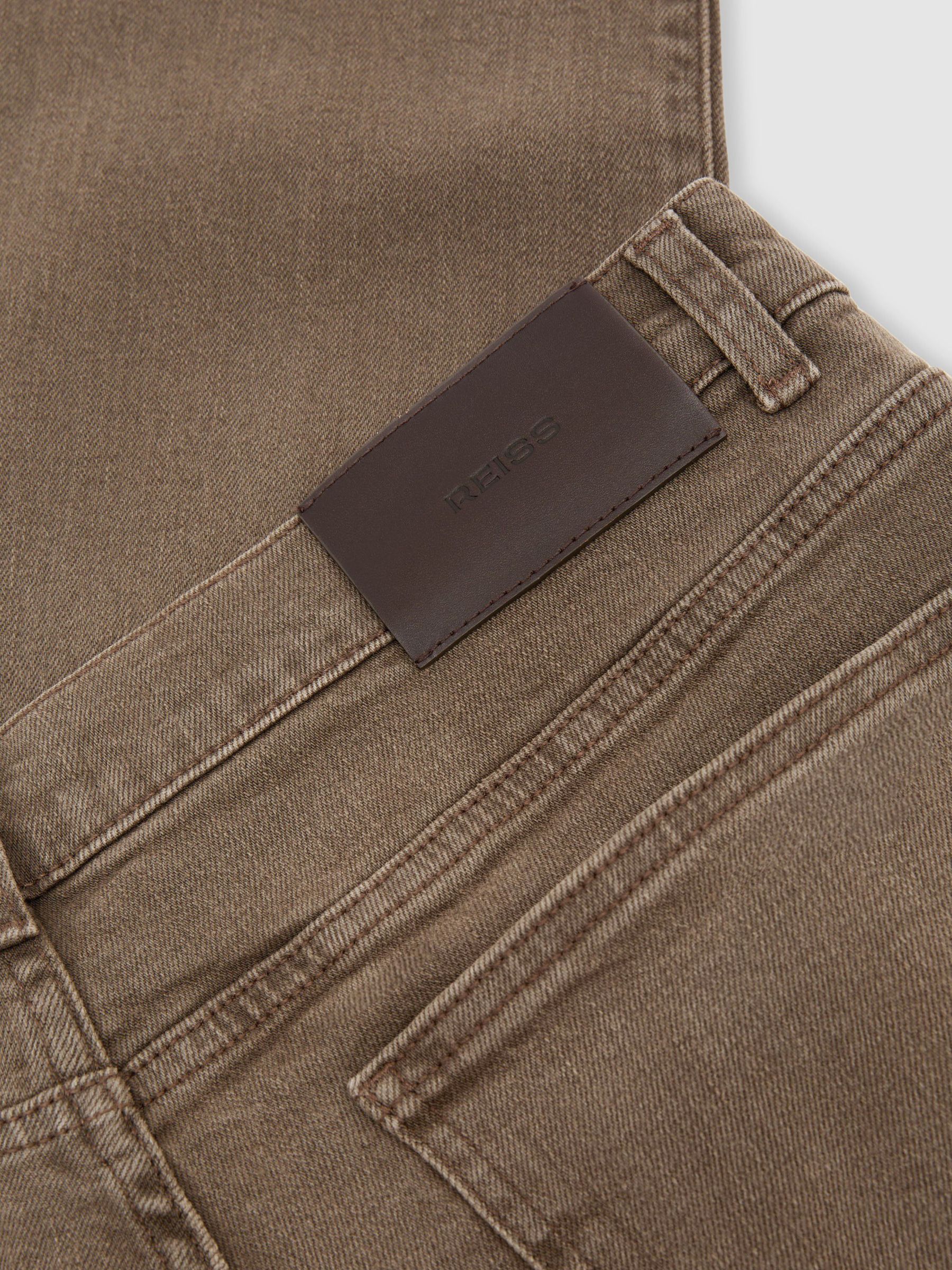 Straight-Leg Jeans in Brown - Image 7 of 7
