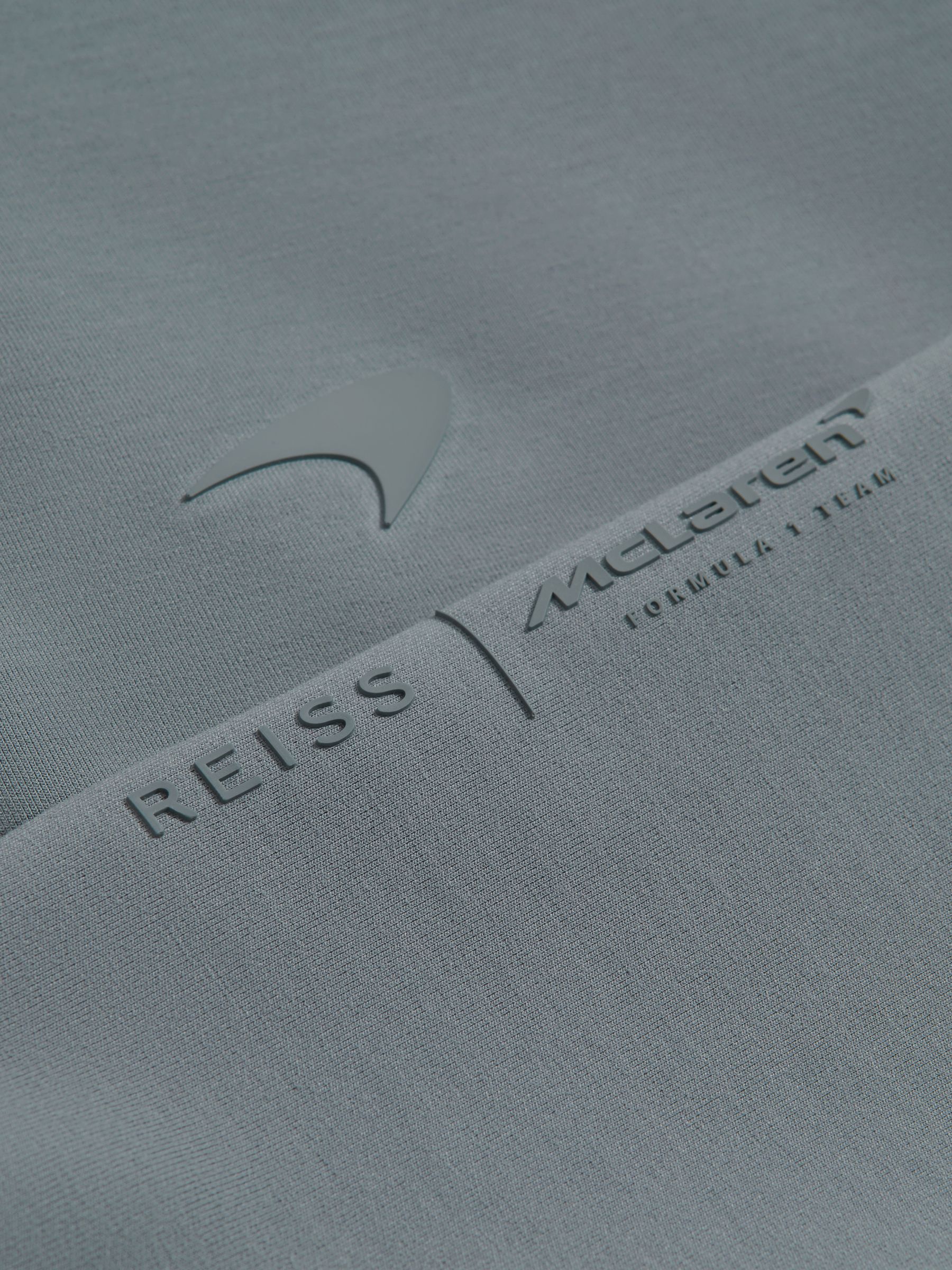 McLaren F1 Interlock Jersey Hoodie in Sage - Image 8 of 9