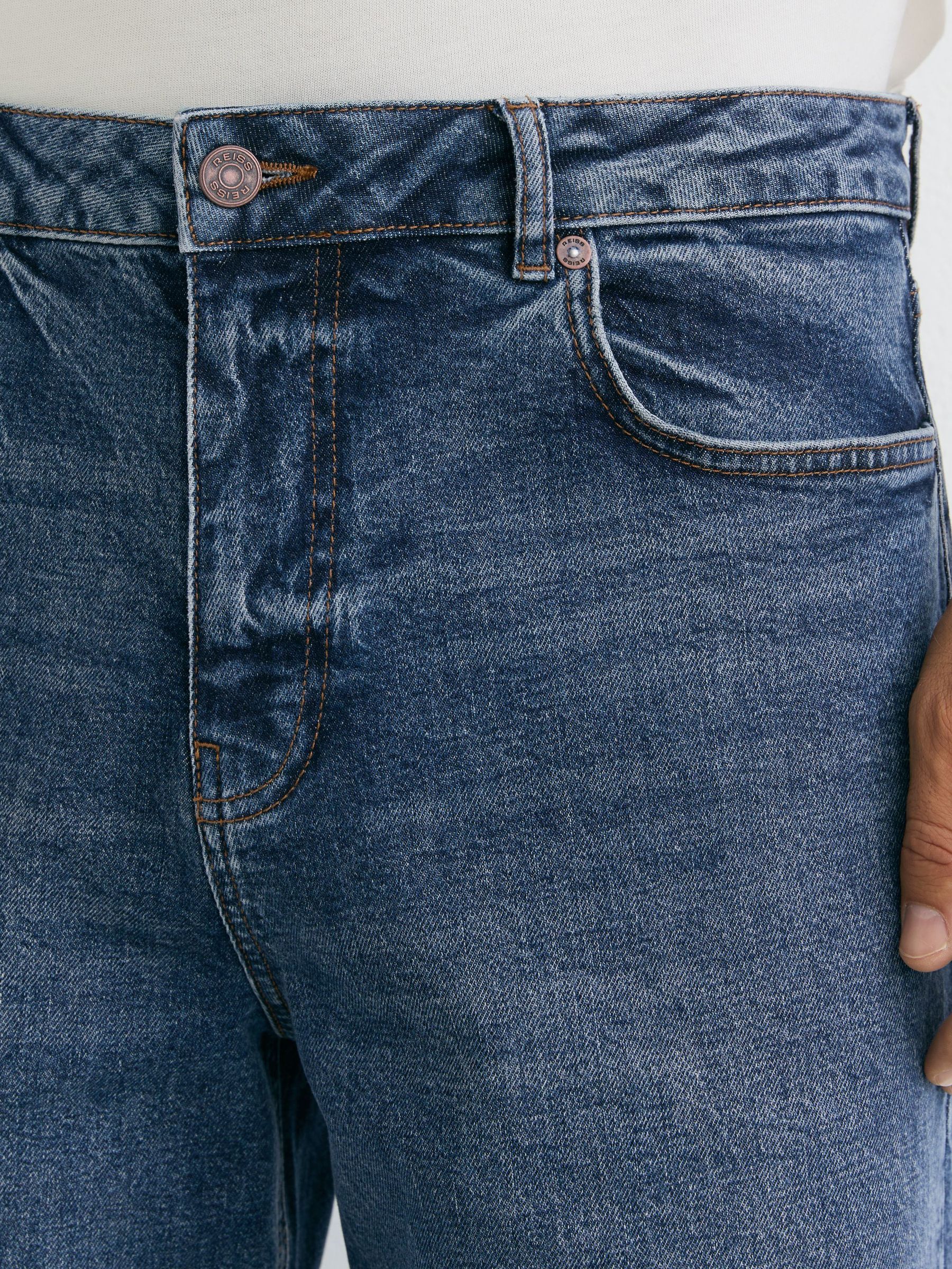 Jeans in Indigo Blue Wash - Image 4 of 7