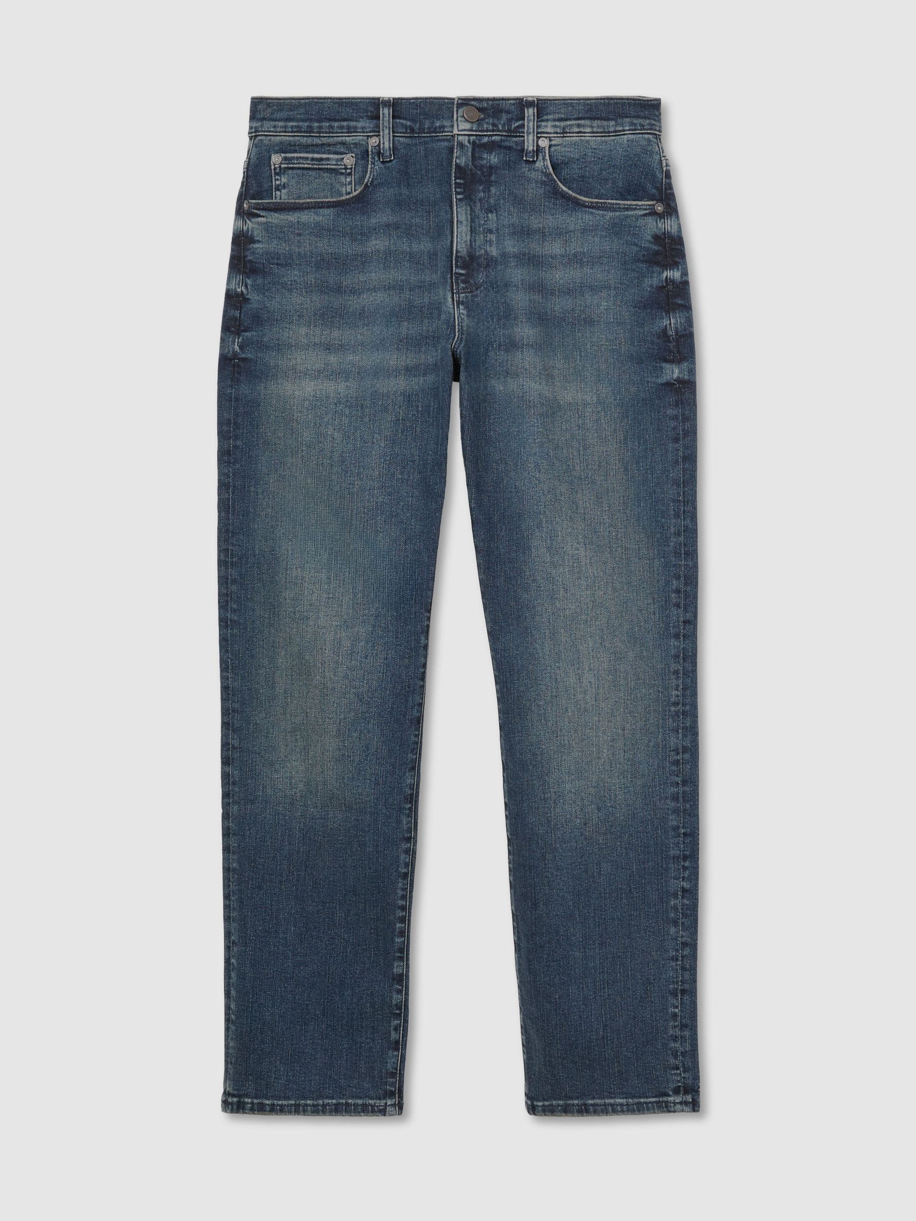 Comfort-Stretch Jeans in Dark Blue - Image 2 de 7 Comfort-Stretch Jeans in Dark Blue - Image 2 de 7