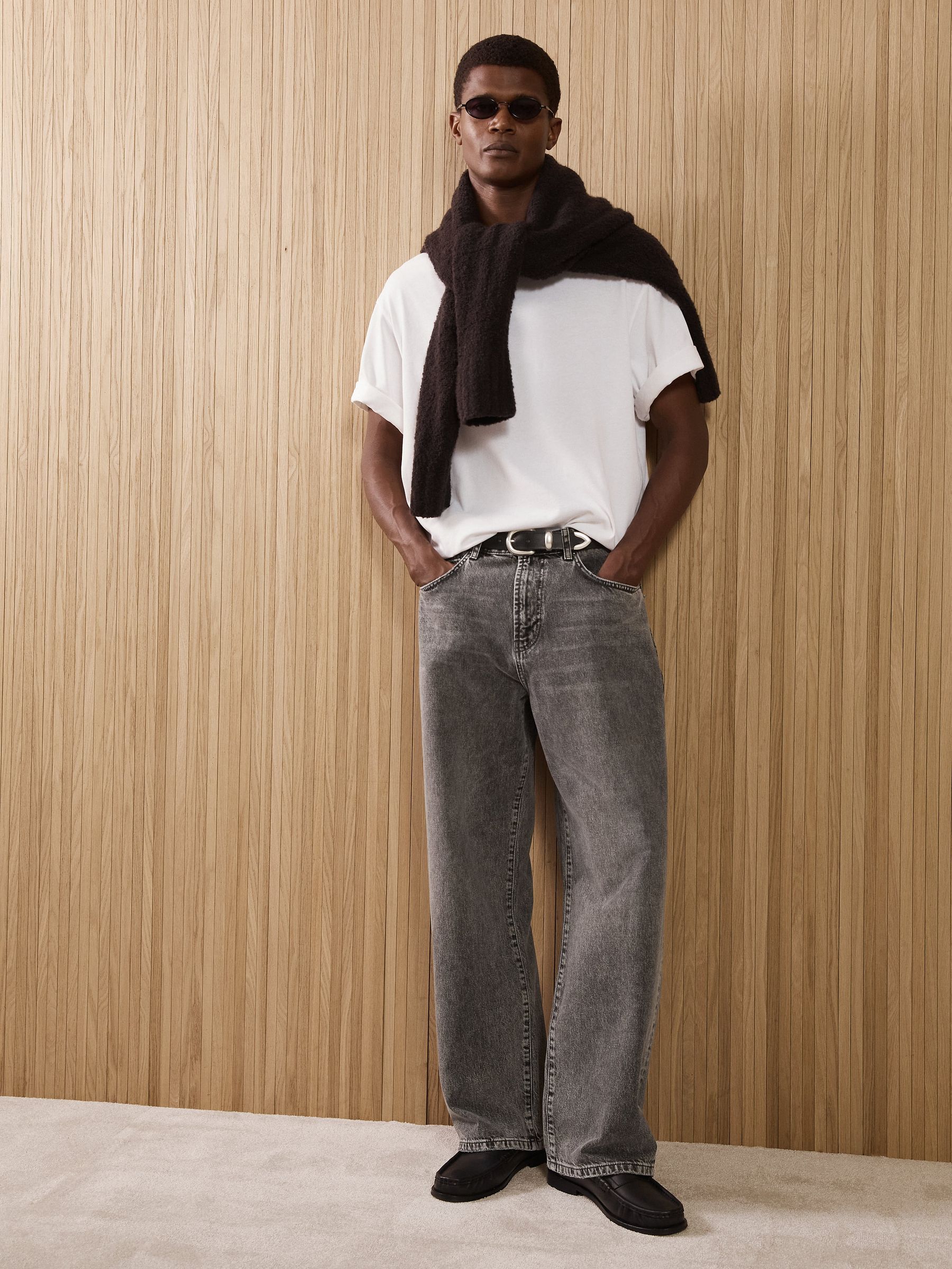 Jeans in Grau - Bild 1 von 8