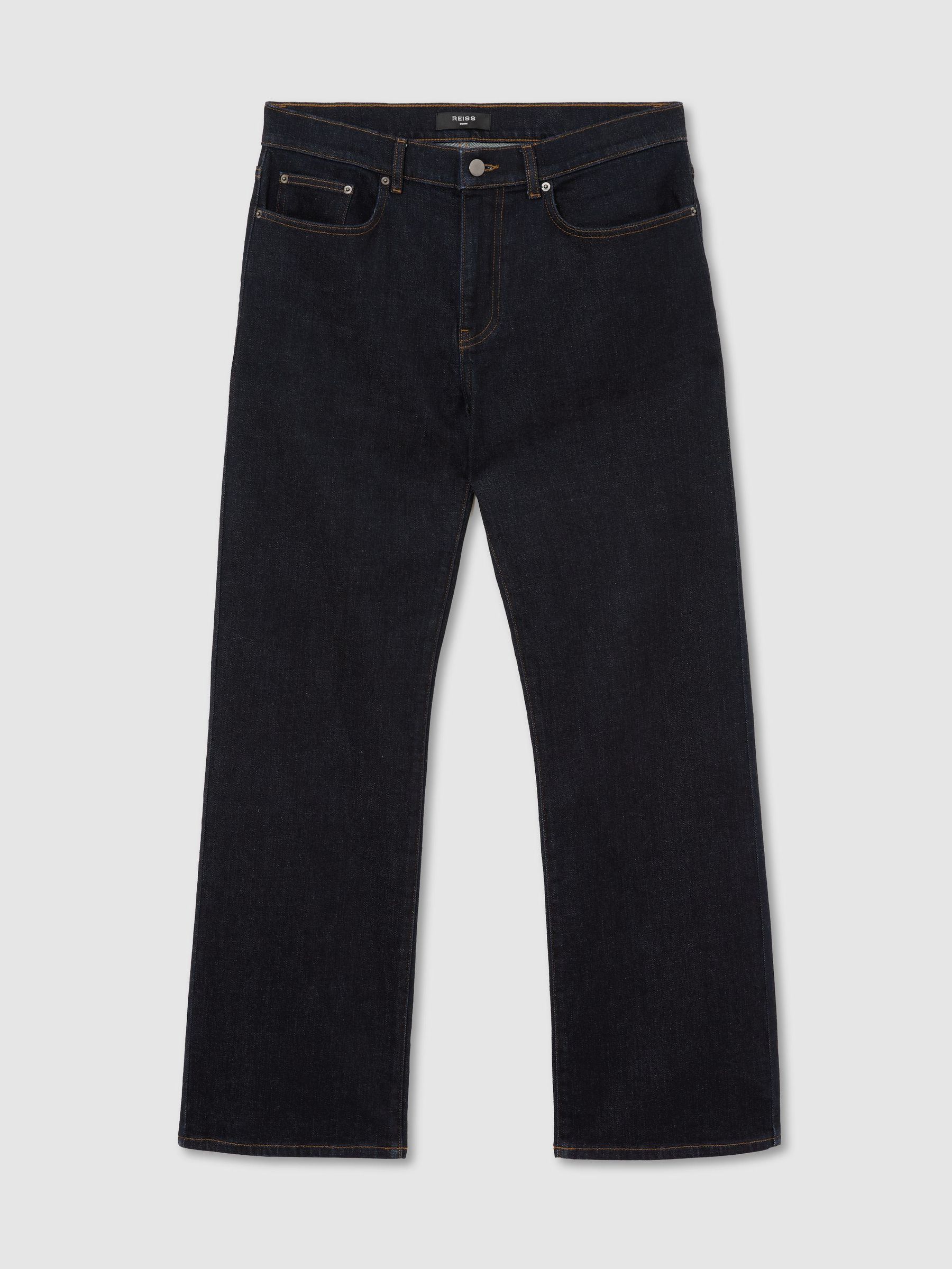 Relaxed Flared-Leg Jeans in Rinse Wash - Image 2 of 7