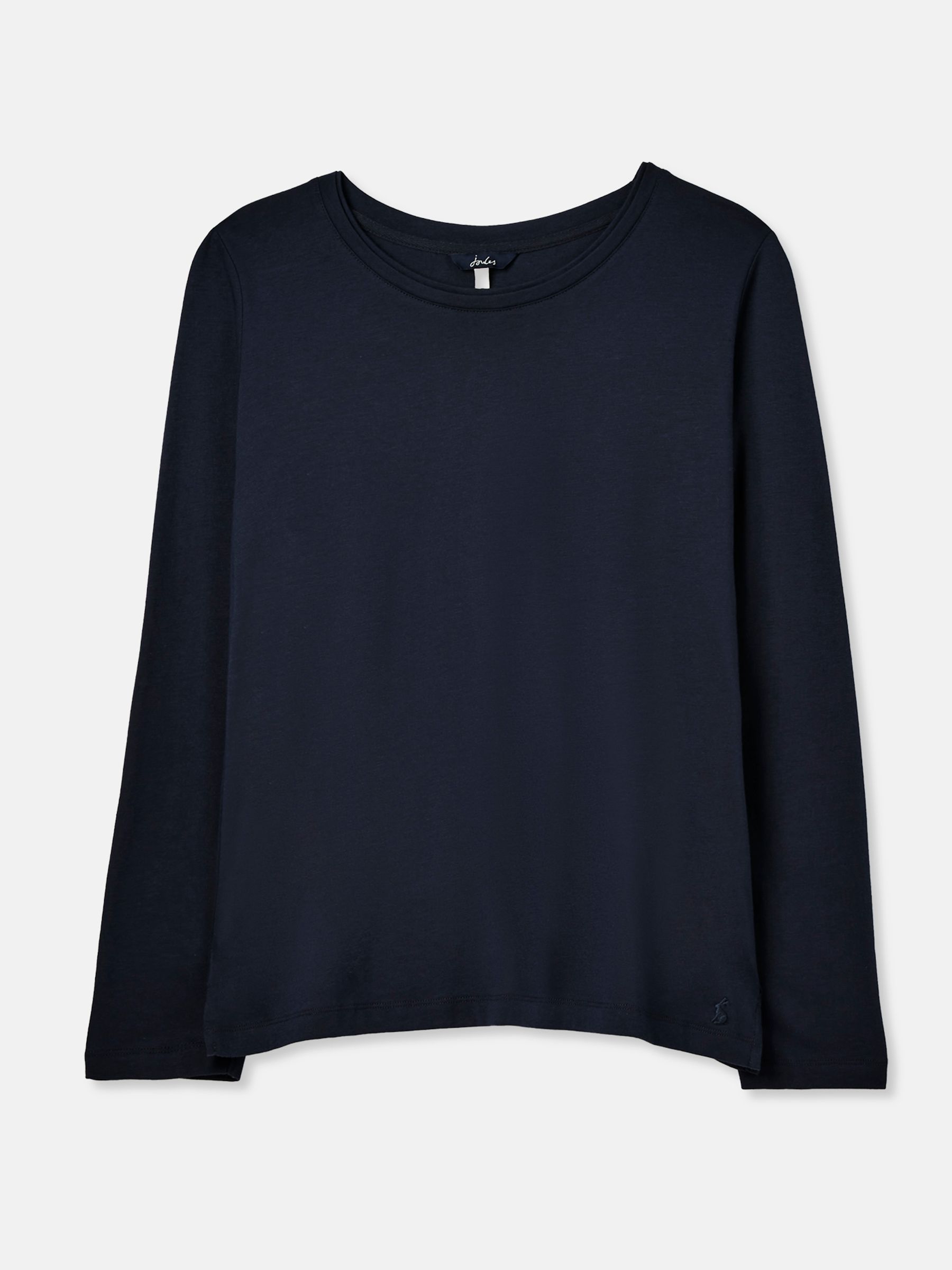 Holly Navy Long Sleeve Crew Neck T-Shirt - Image 6 of 6