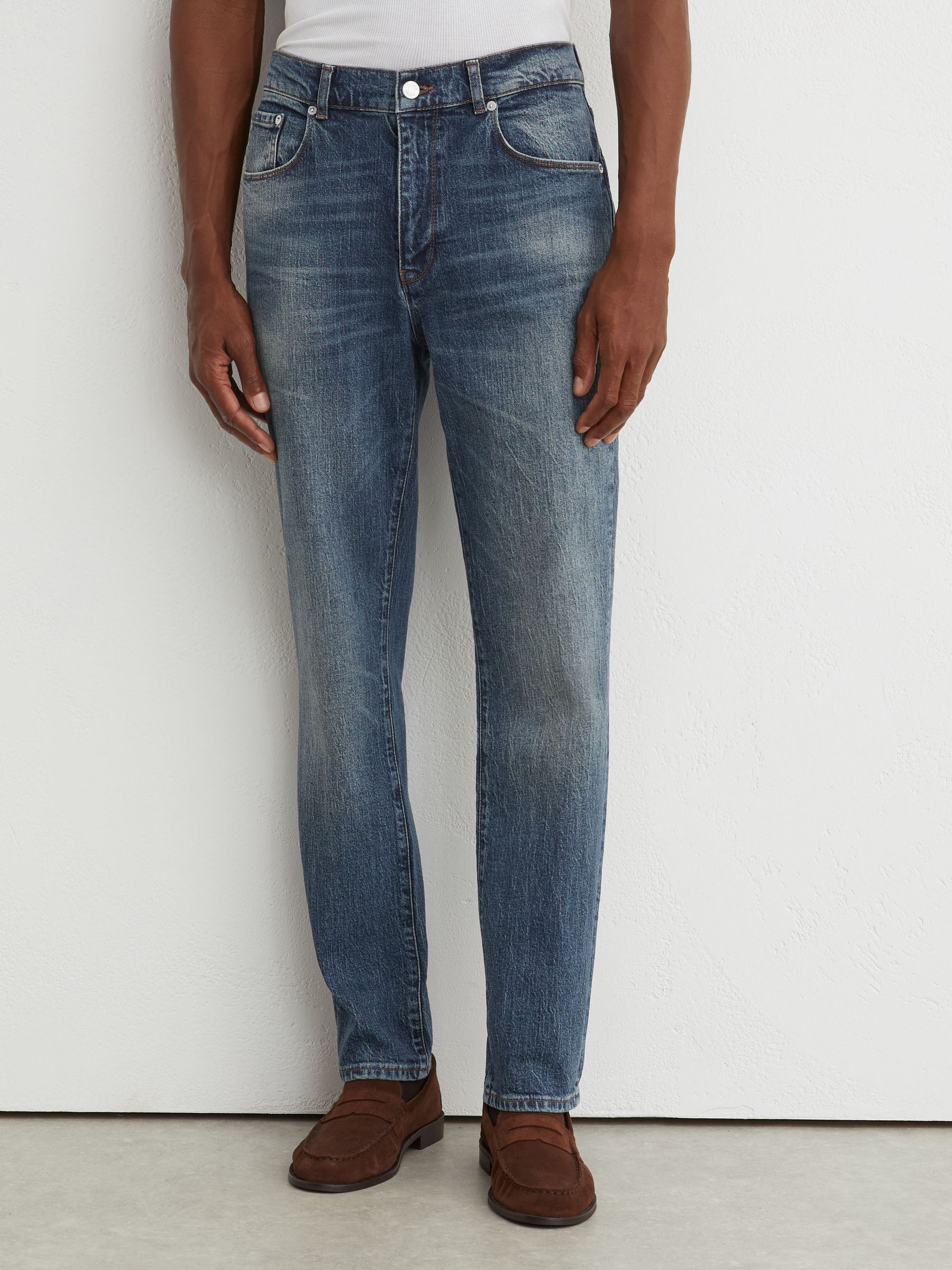 Jeans i mellanblått - Bild 3 av 9