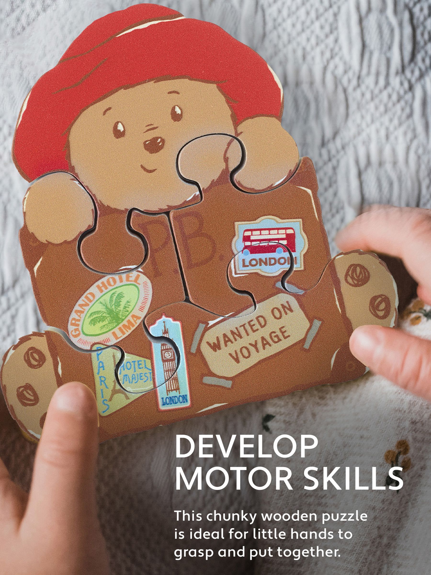 Paddington™ Wooden Puzzle Suitcase - Image 3 of 6