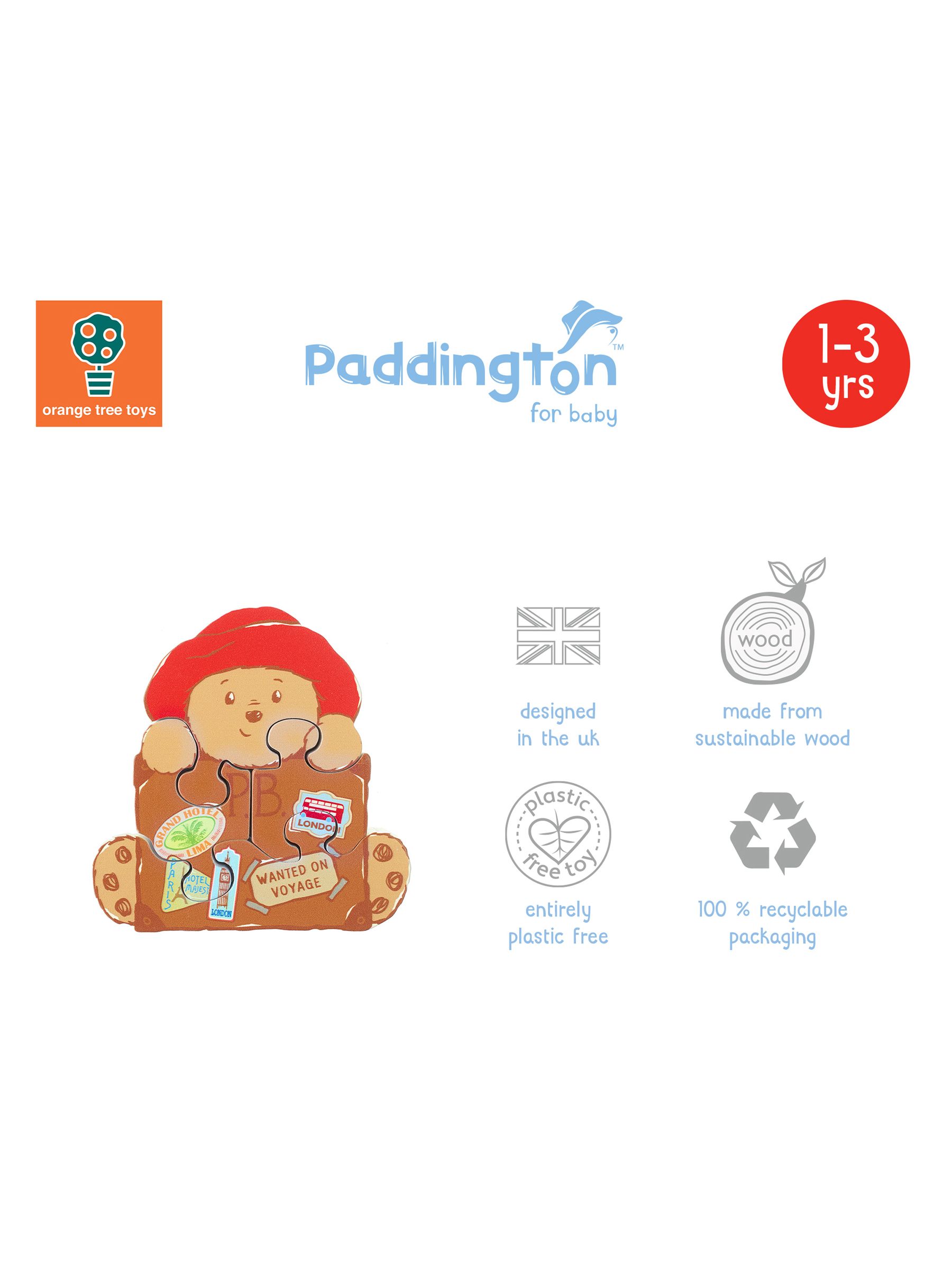 Paddington™ Wooden Puzzle Suitcase - Image 6 of 6