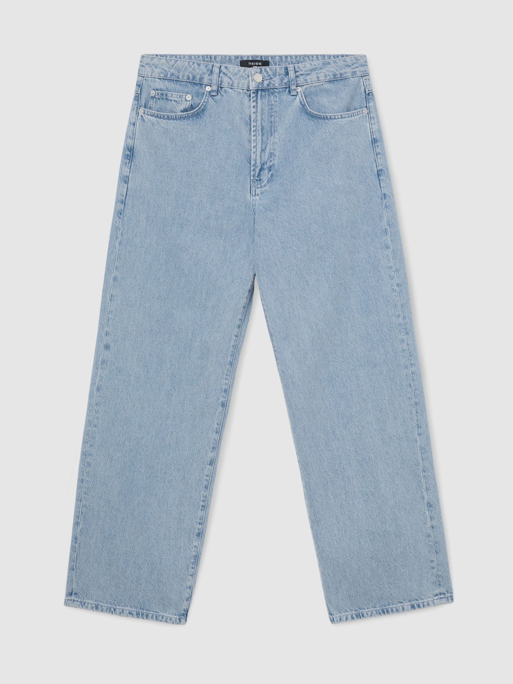 Baggy-Fit Jeans in Light Blue Wash - Image 2 of 7