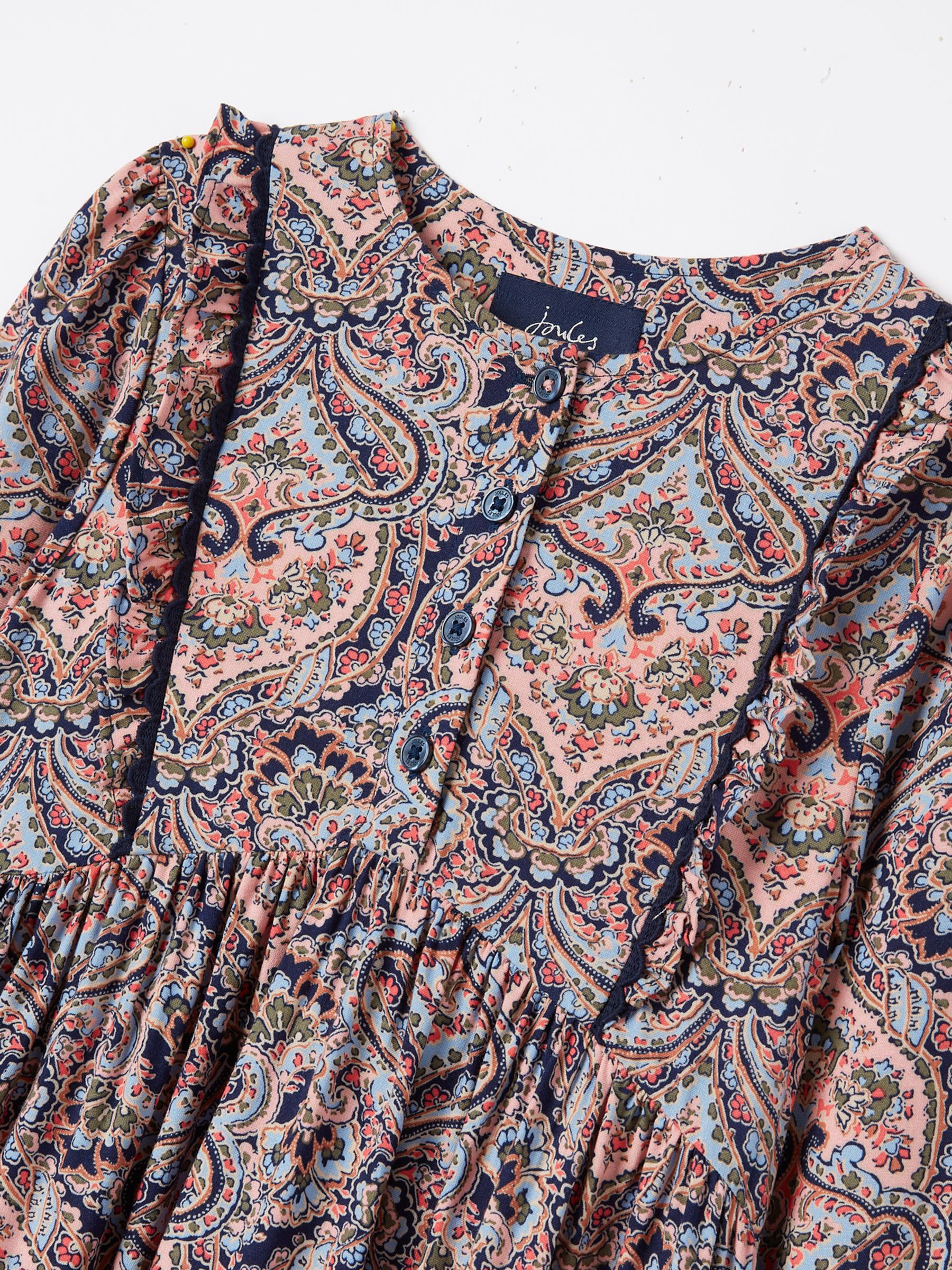 Bekah Multi Paisley Print Dress - Image 3 of 5