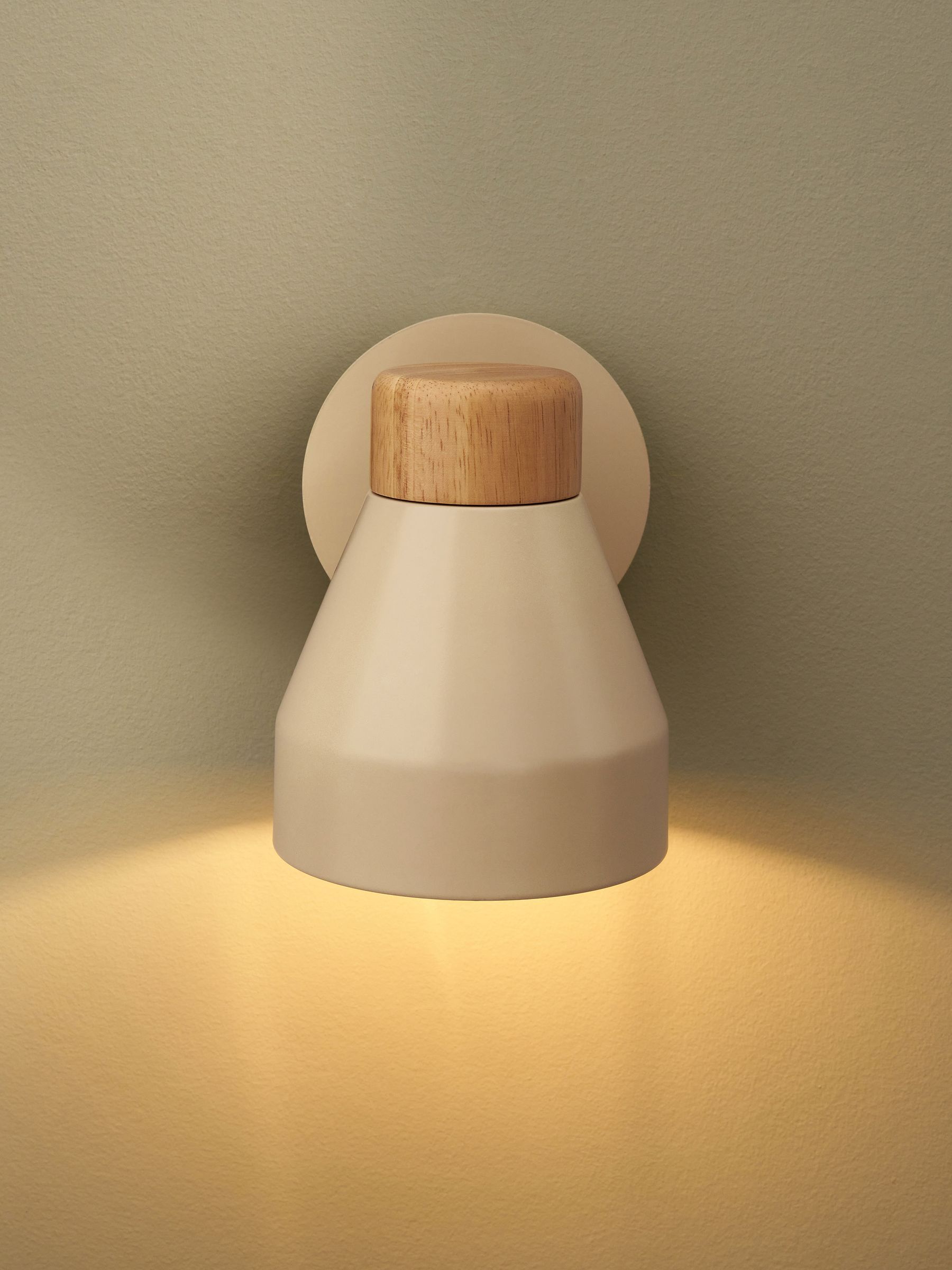 Albert Wall Spotlight in Cream - Image 2 of 3