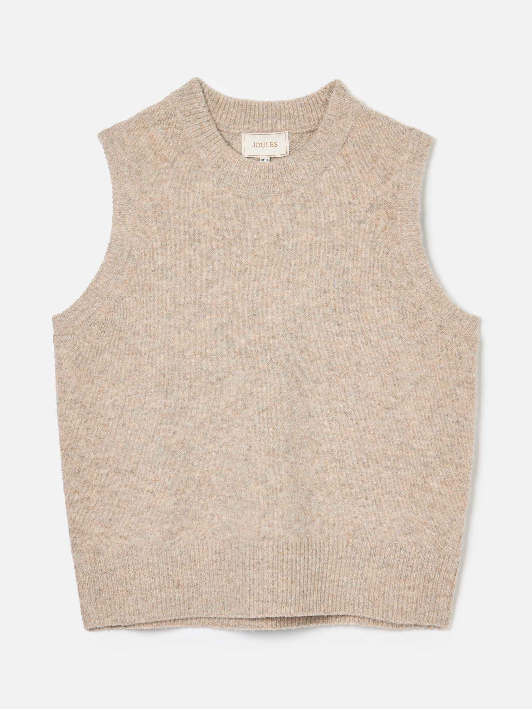Holly Natural Regular Fit Knitted Vest - Image 6 of 6