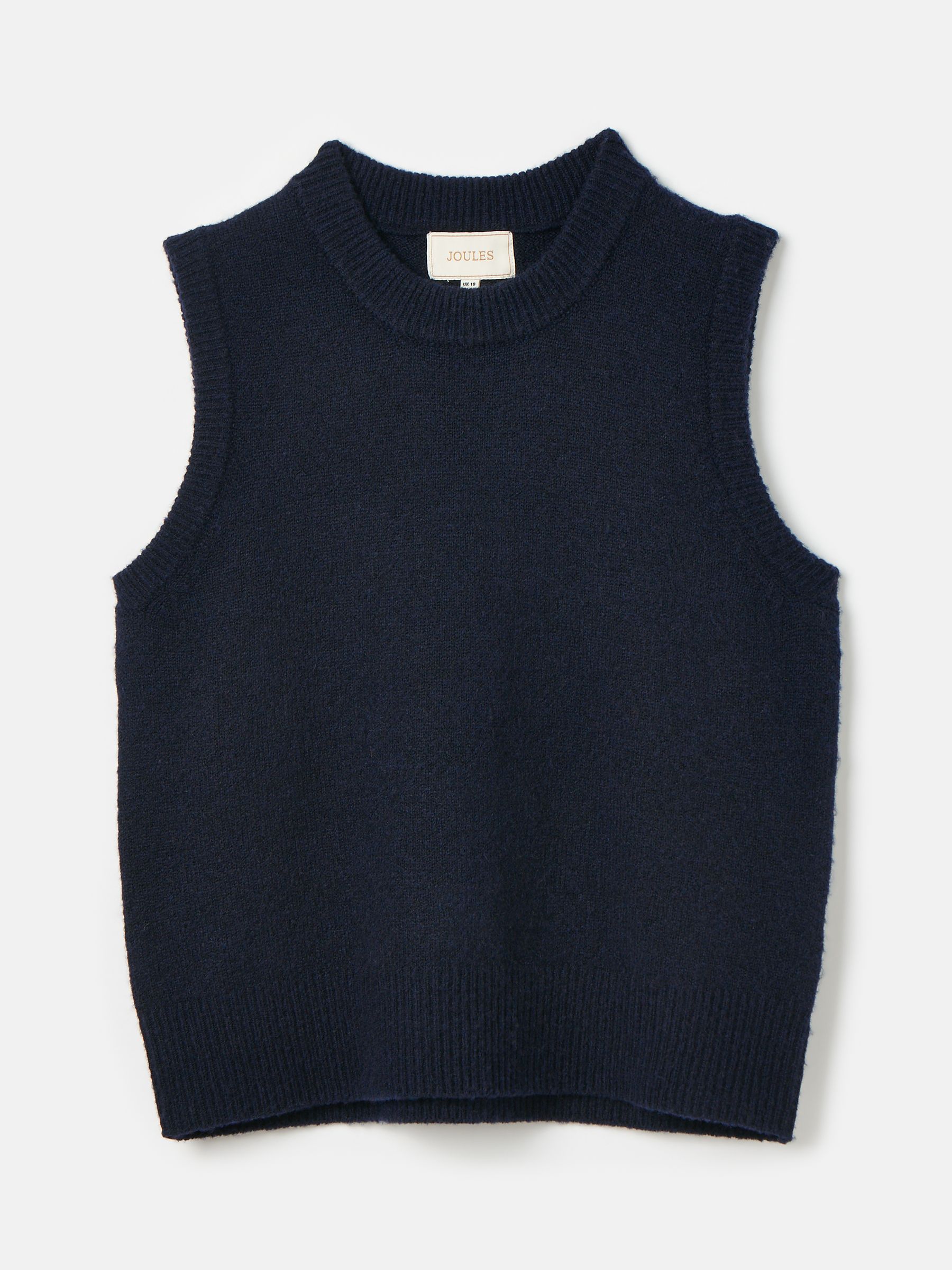 Holly Navy Blue Regular Fit Knitted Vest - Image 3 of 3