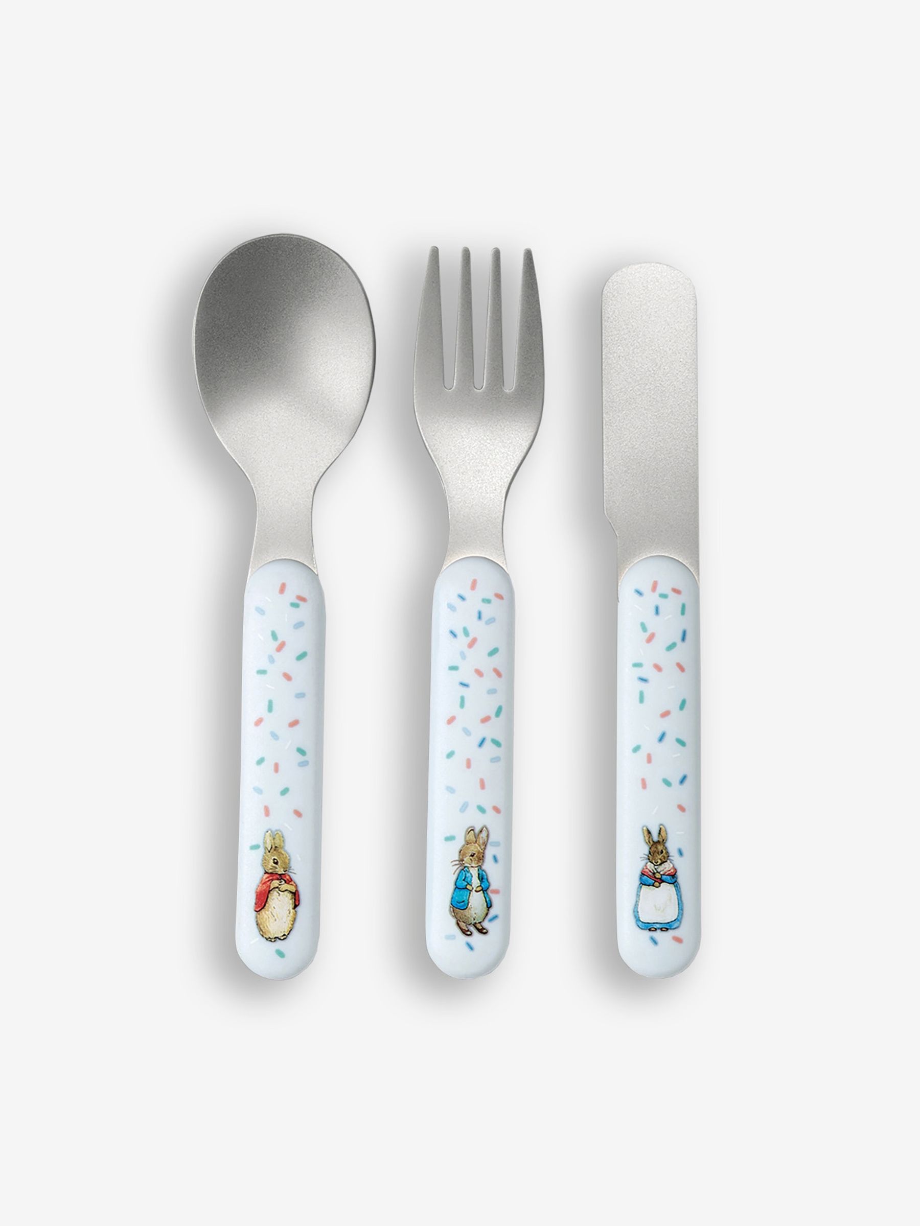 Petit Jour 3-Piece Peter Rabbit Cutlery Set - Image 2 of 2
