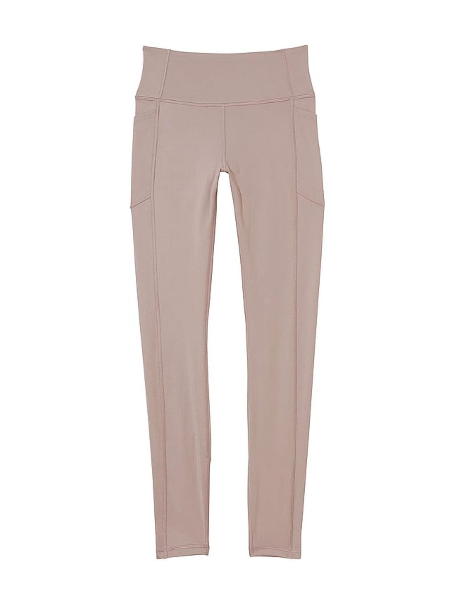 Candlelight Rose Nude 7/8 Length Essential Pocket Leggings - Image 3 of 4