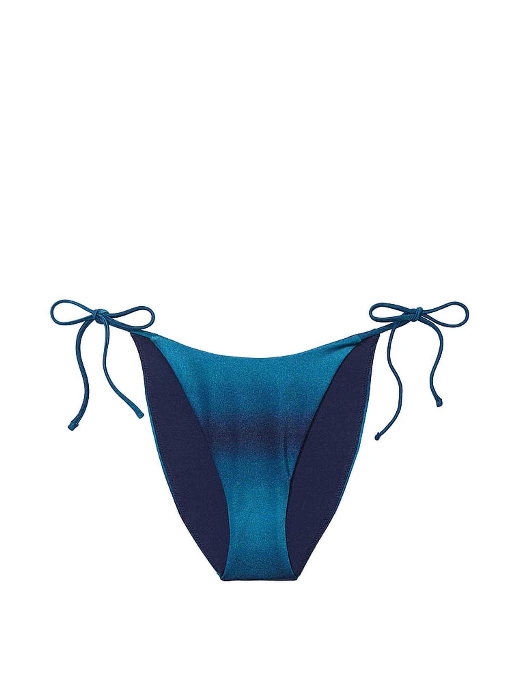 Blue Ombre Brief Swim Bikini Bottom - Image 3 of 3