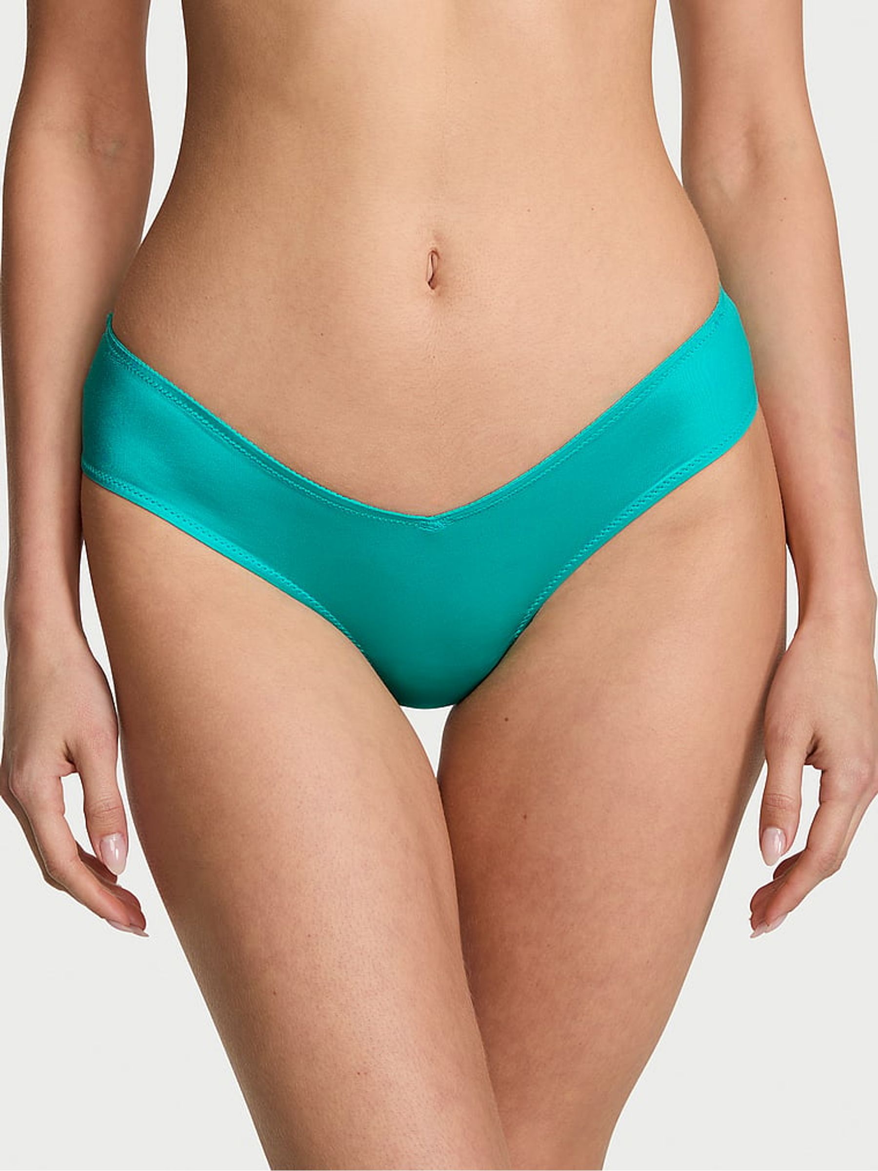 Aqua Sea Green Cheeky Knickers - Image 1 of 3