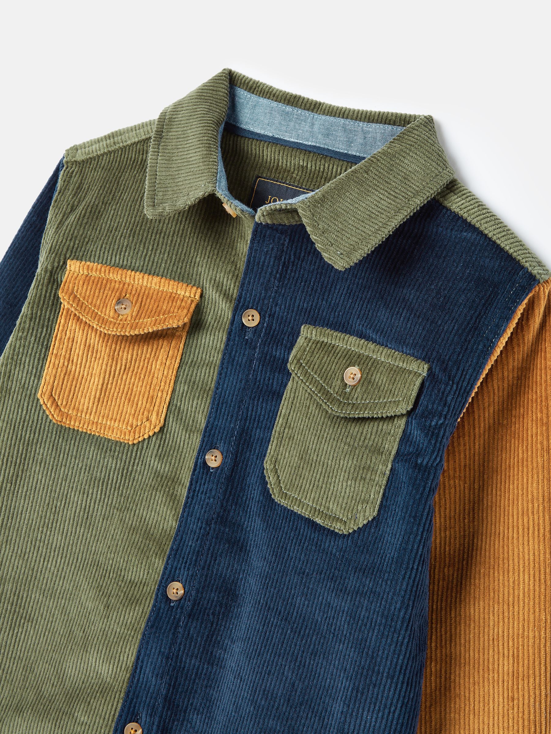 Sean Multi Oversized Corduroy Shirt - Image 3 of 7